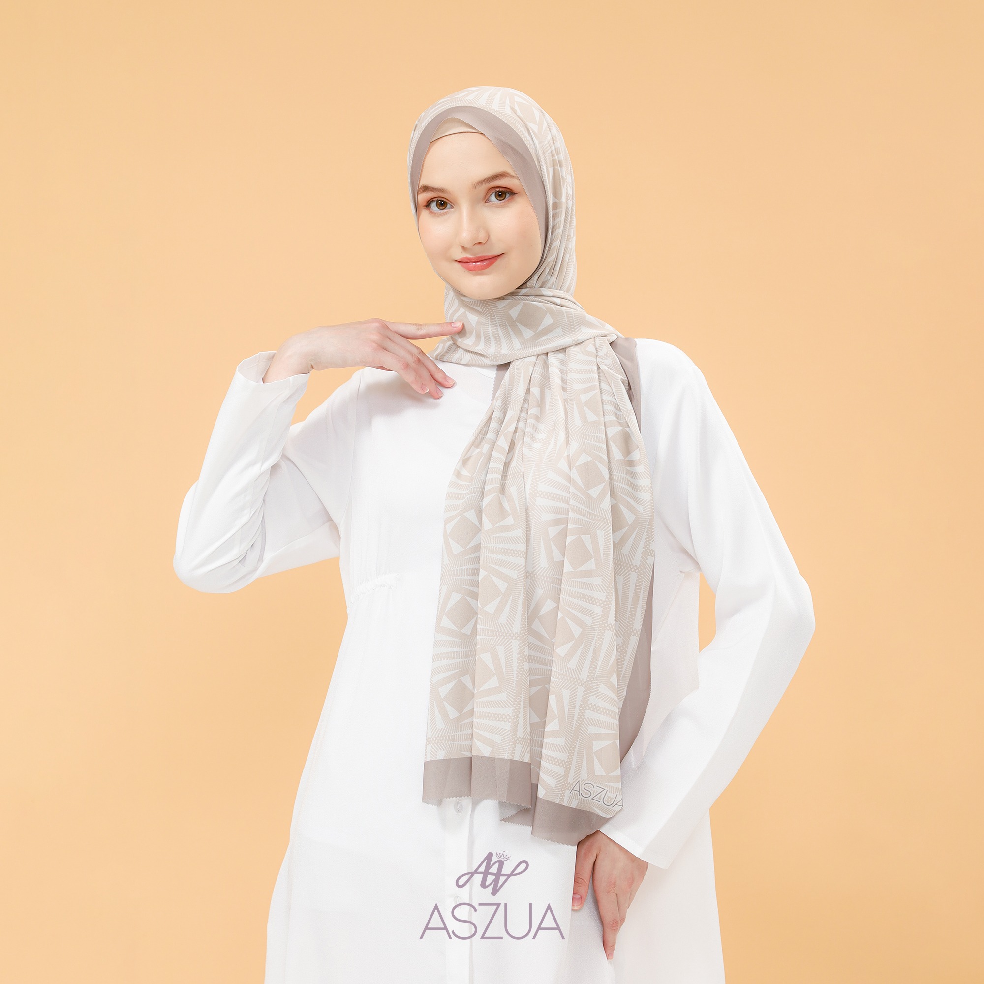ASZUA by Alsyahra Exclusive - Pashmina Eidelina Cerruti Import Premium