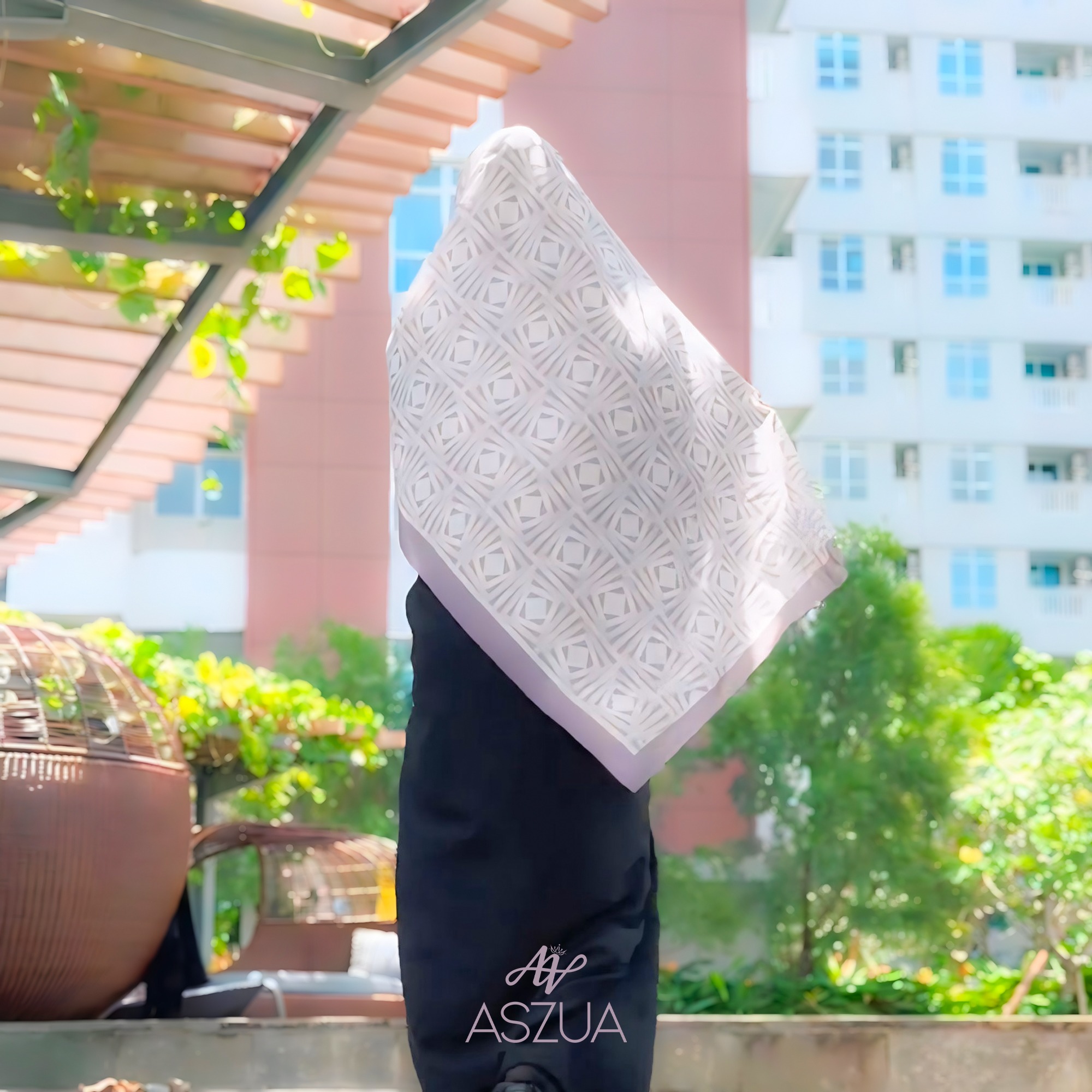 ASZUA by Alsyahra Exclusive - Pashmina Eidelina Cerruti Import Premium
