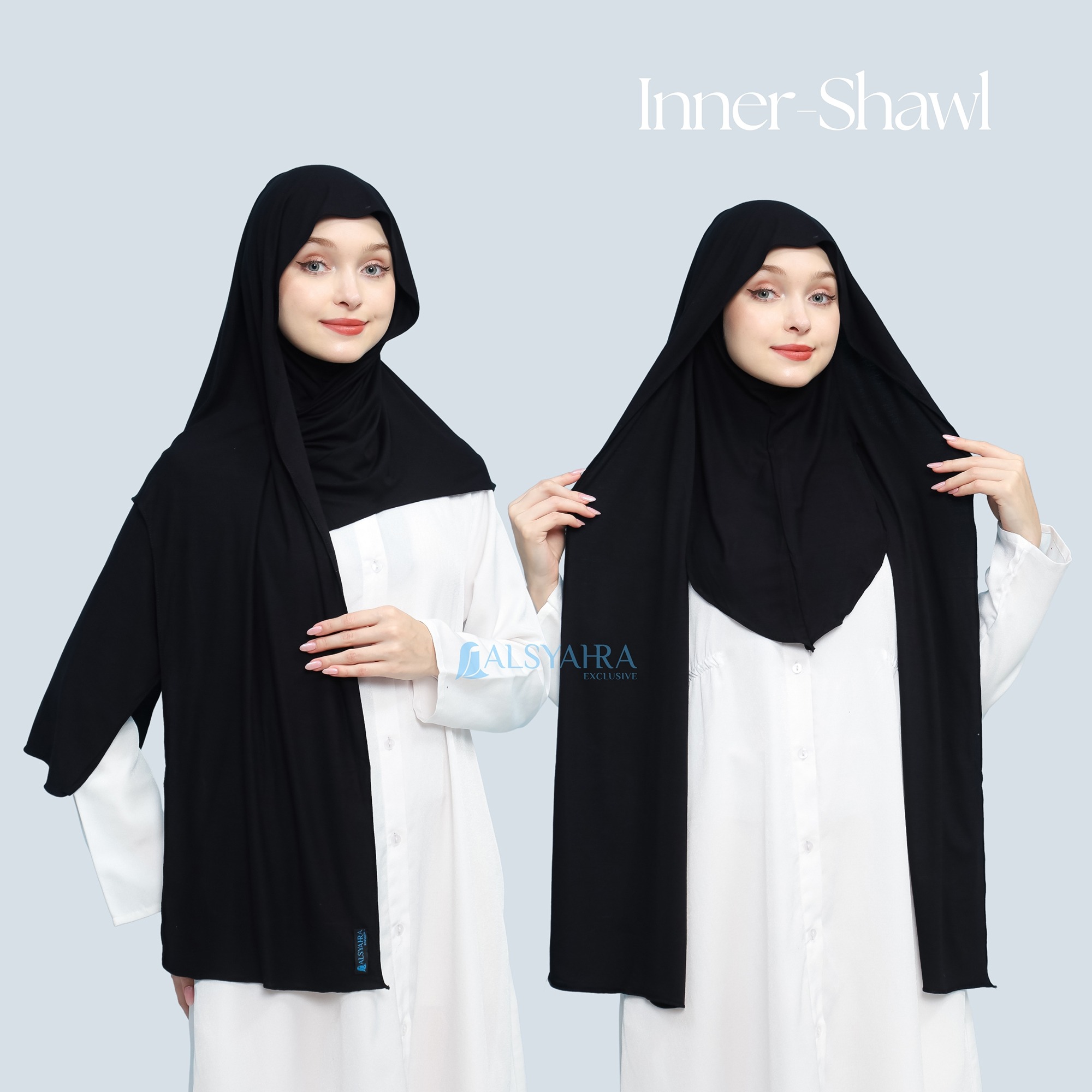 Alsyahra Exclusive - Pashmina Inner Shawl Hijab Instan Neck Cover
