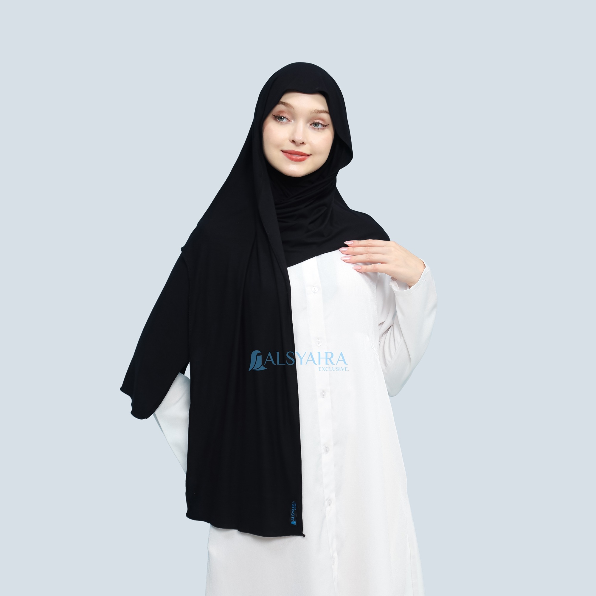 Alsyahra Exclusive - Pashmina Inner Shawl Hijab Instan Neck Cover