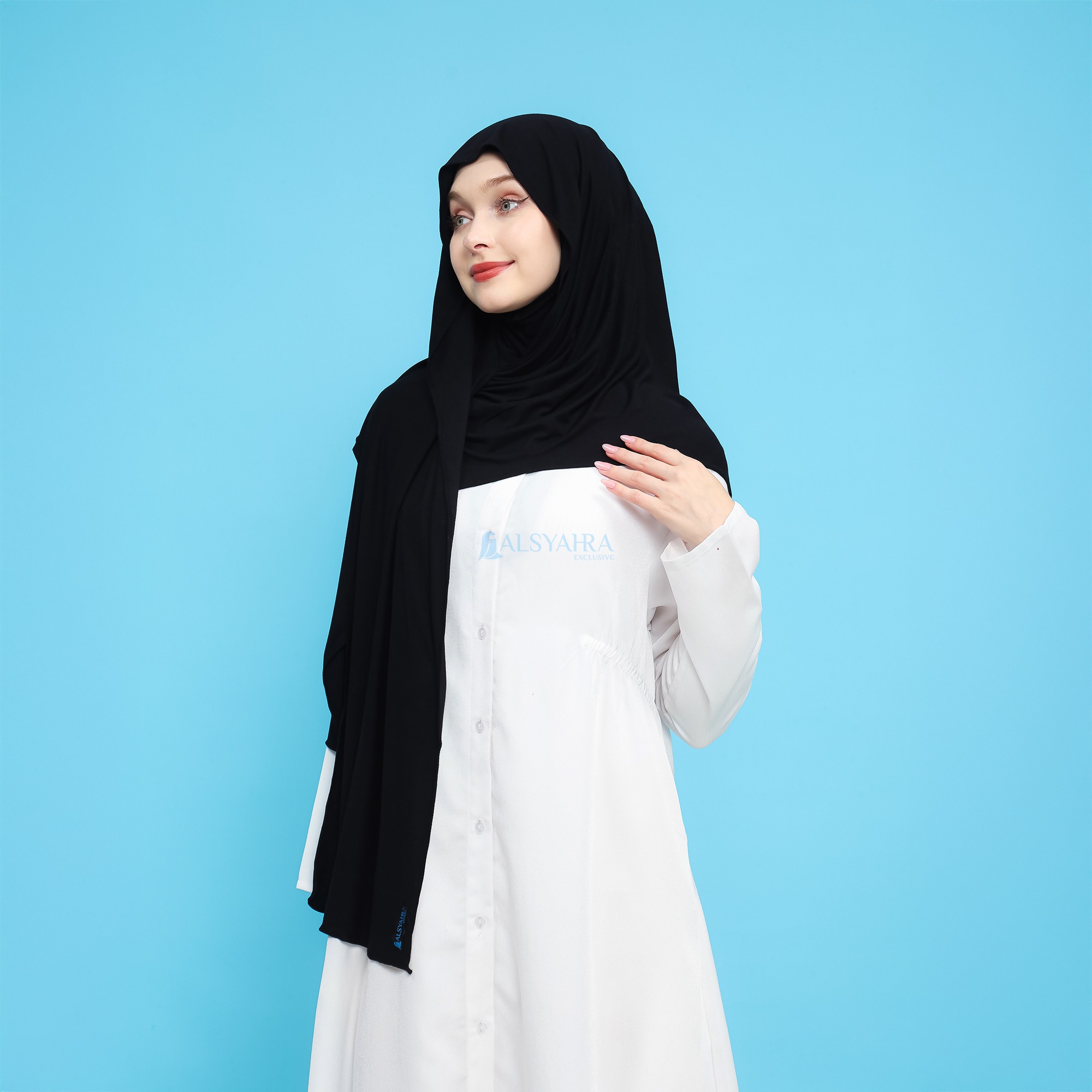 Alsyahra Exclusive - Pashmina Inner Shawl Hijab Instan Neck Cover