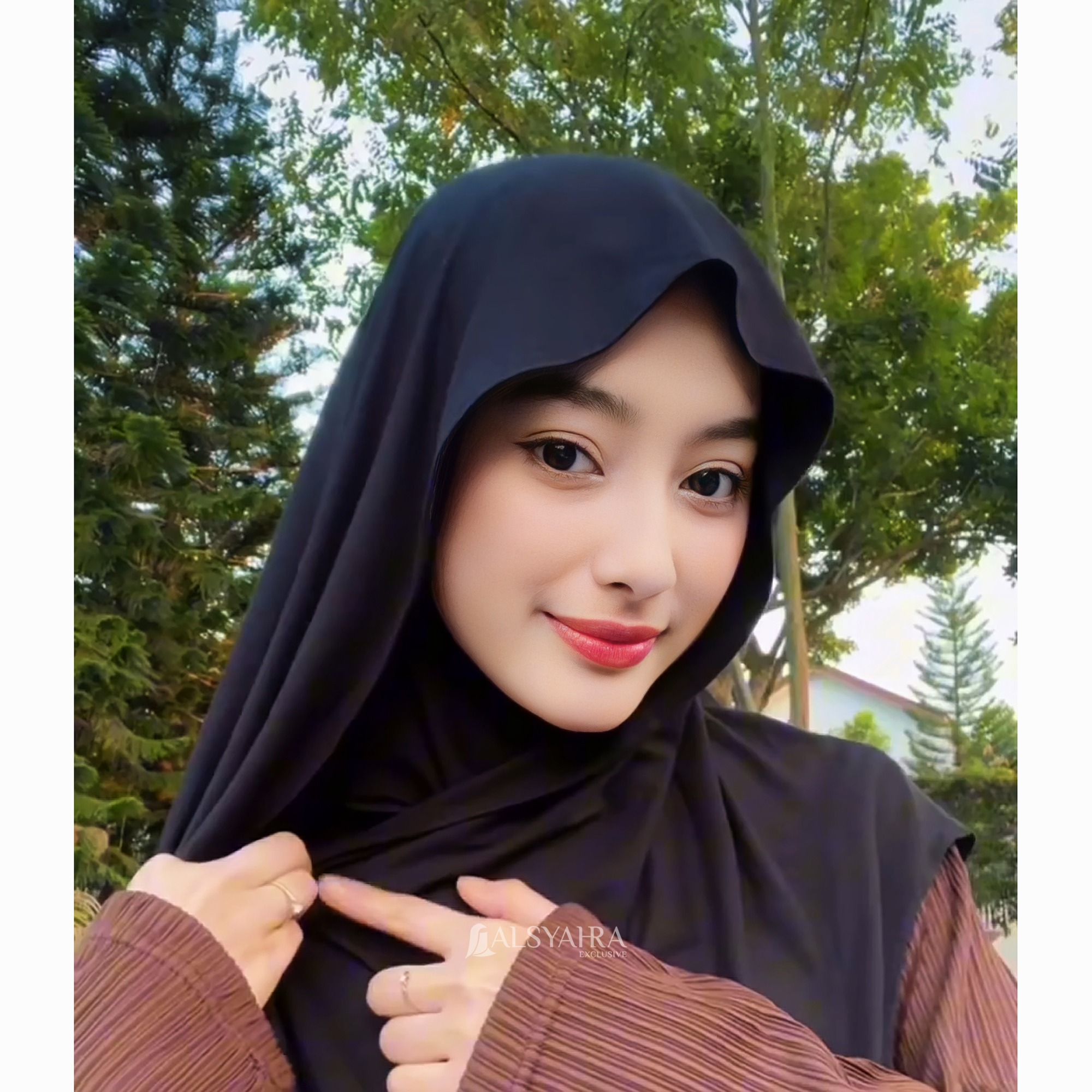 Alsyahra Exclusive - Pashmina Inner Shawl Hijab Instan Neck Cover