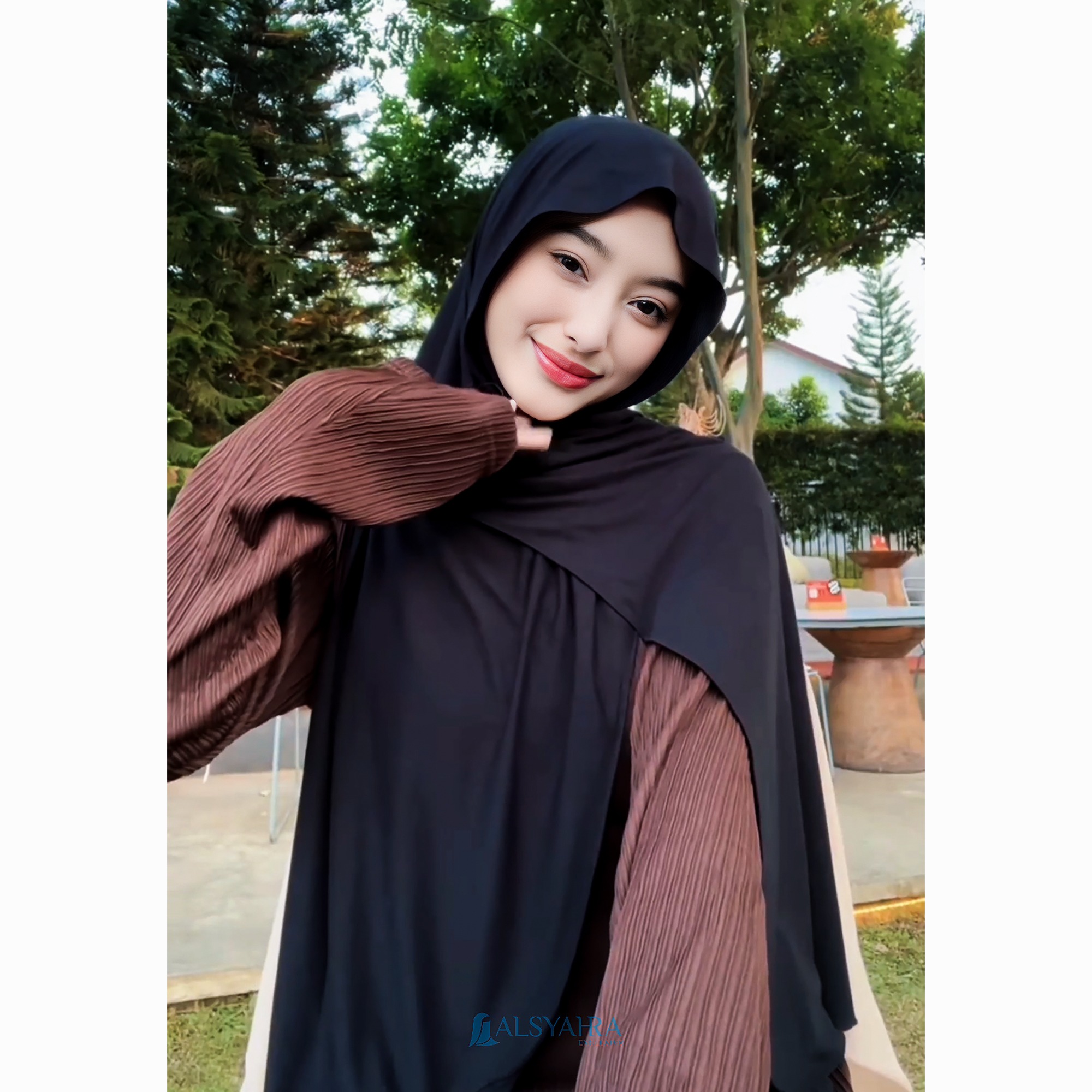Alsyahra Exclusive - Pashmina Inner Shawl Hijab Instan Neck Cover