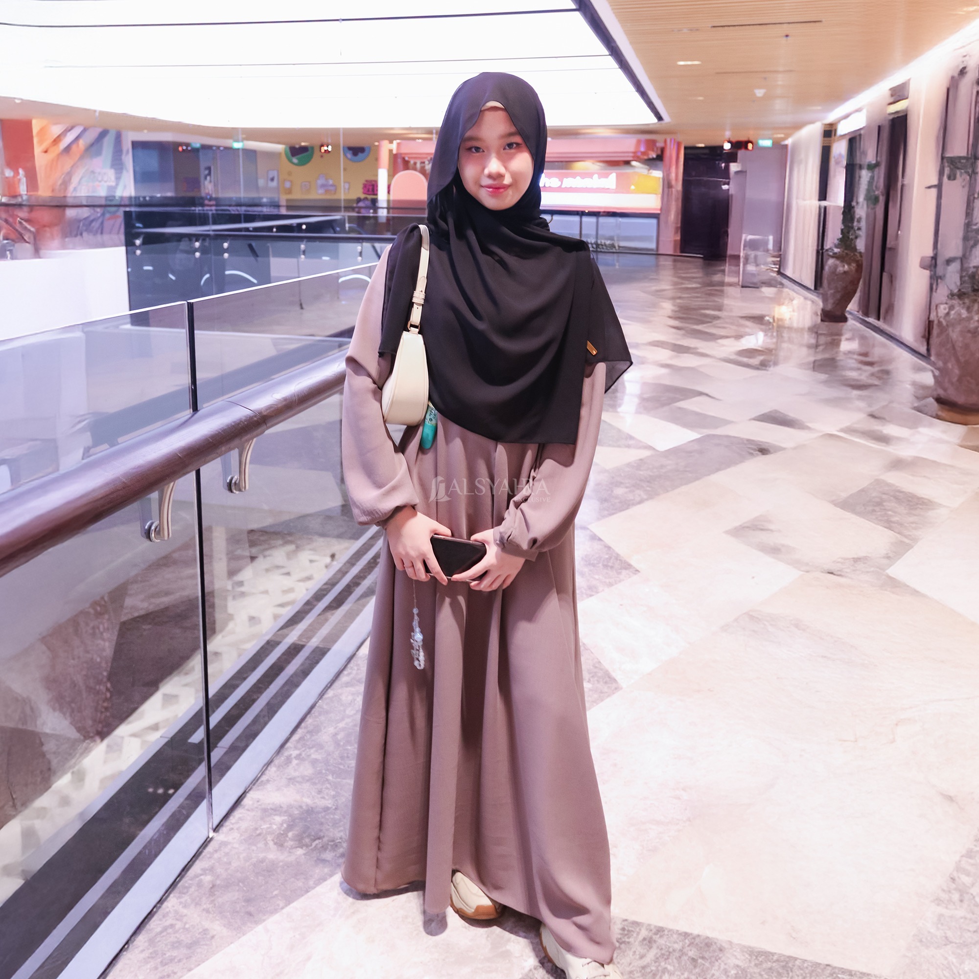 Alsyahra Exclusive - Long Pashmina Syari Panjang Sifon Cerruti Premium