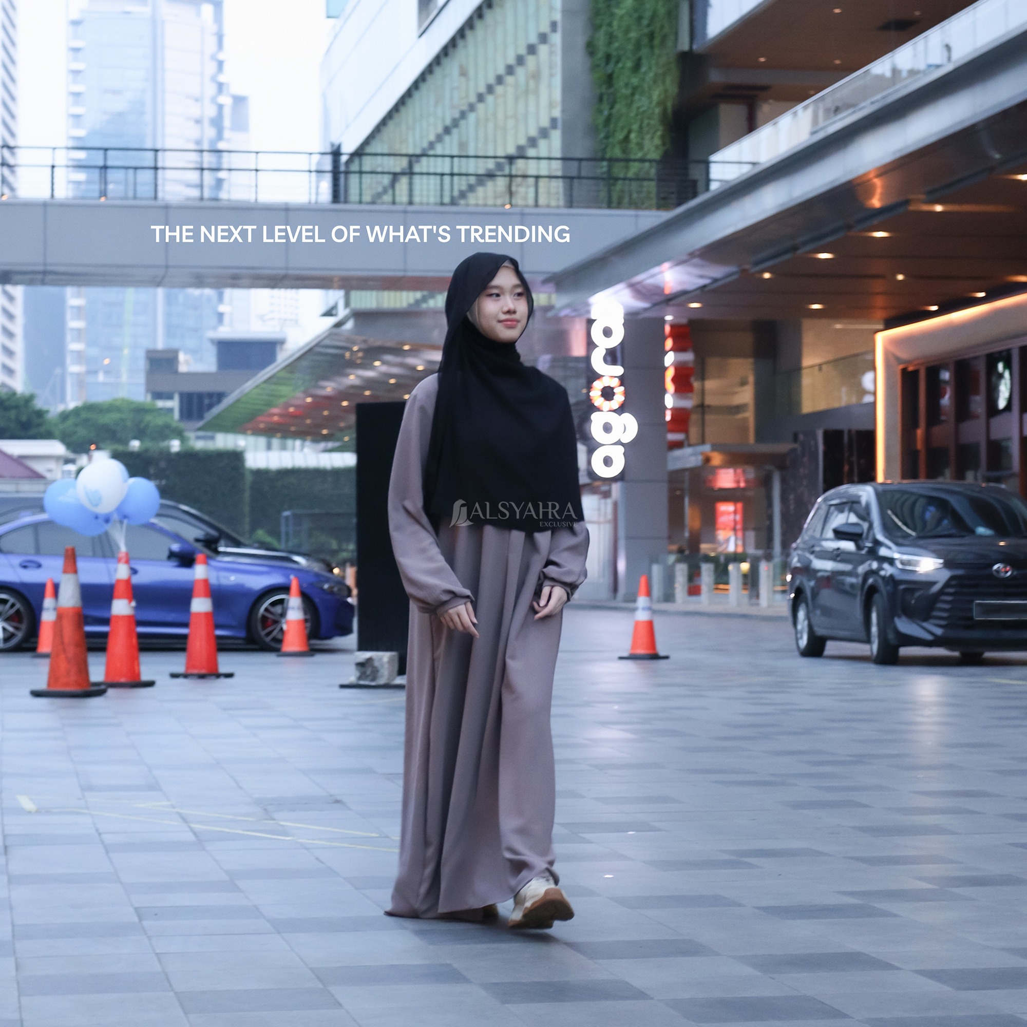 Alsyahra Exclusive - Long Pashmina Syari Panjang Sifon Cerruti Premium
