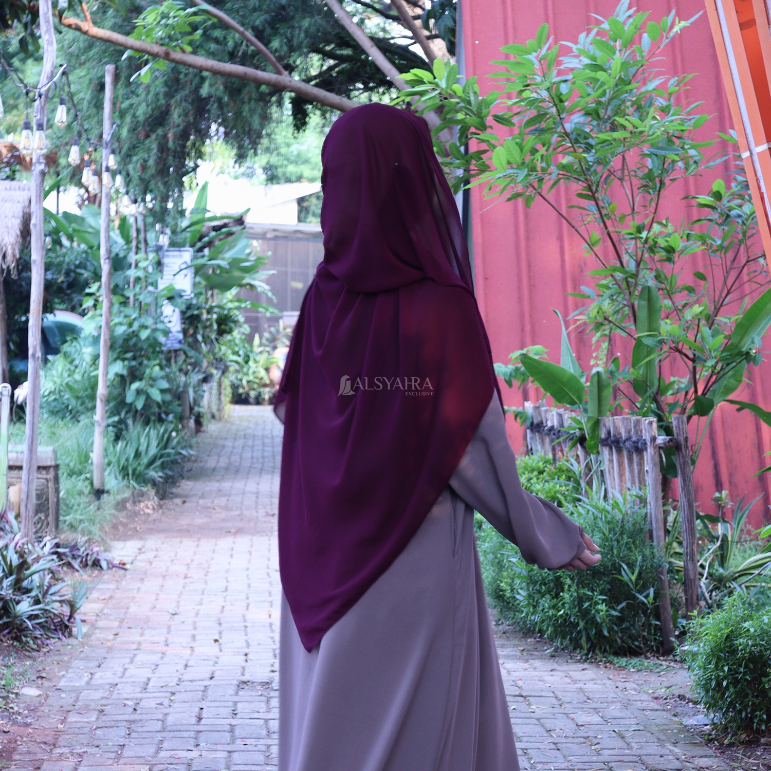 Alsyahra Exclusive - Long Pashmina Syari Panjang Sifon Cerruti Premium