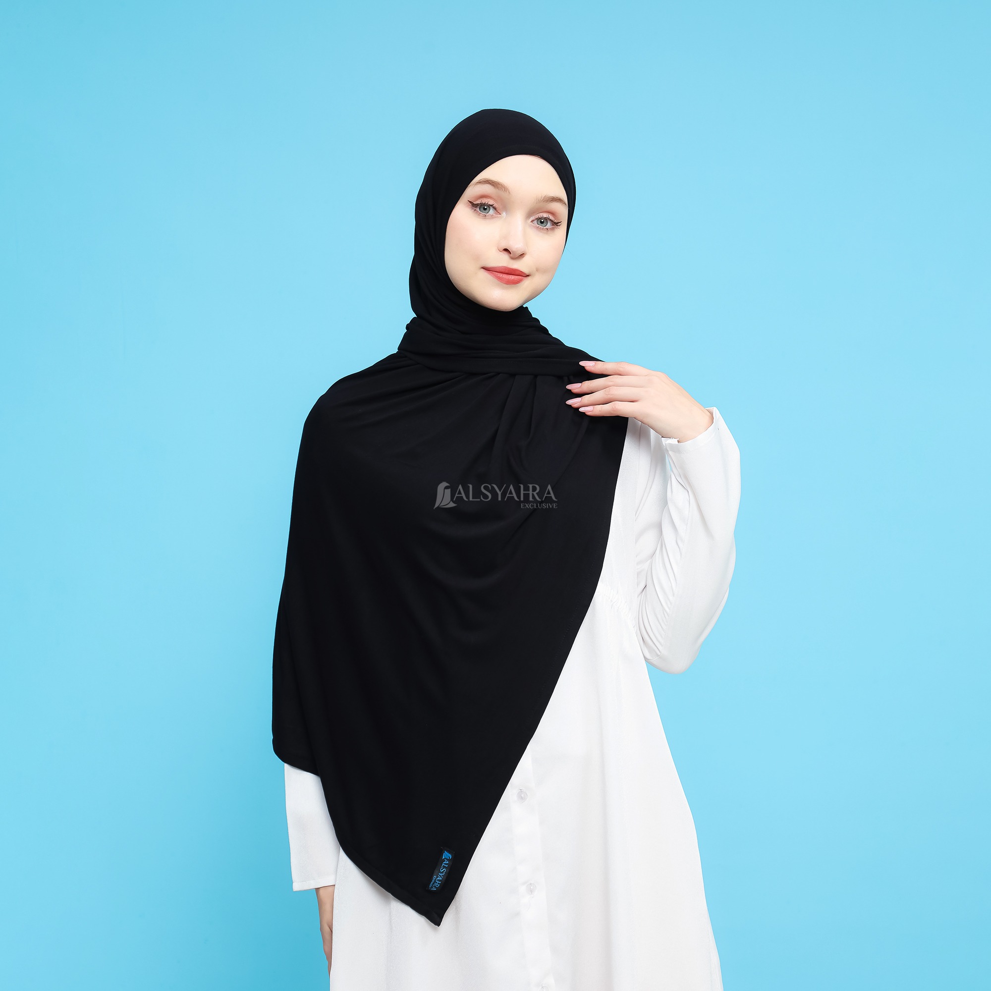 Alsyahra Exclusive - Pashmina Meleyot Syari SoftRay Premium Panjang