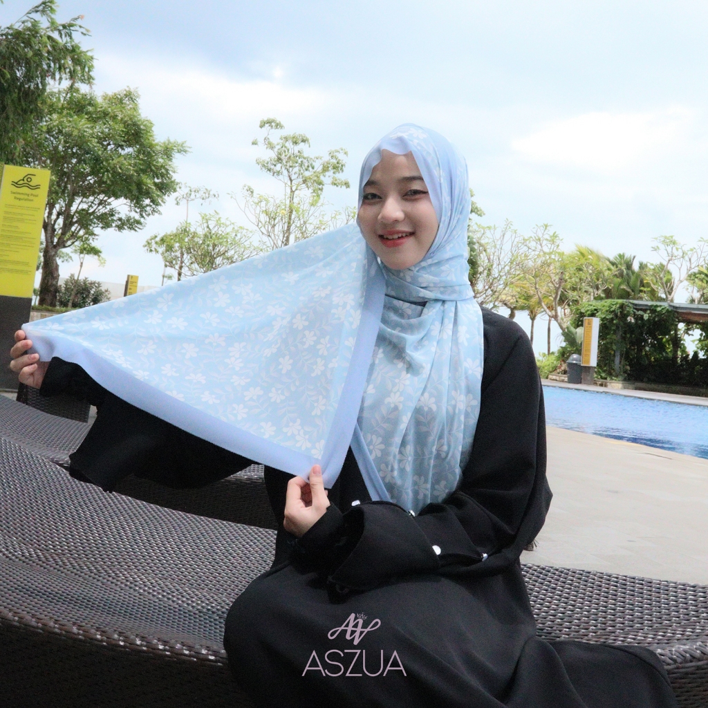 ASZUA by Alsyahra Exclusive - Pashmina Dalia Cerruti Import Premium