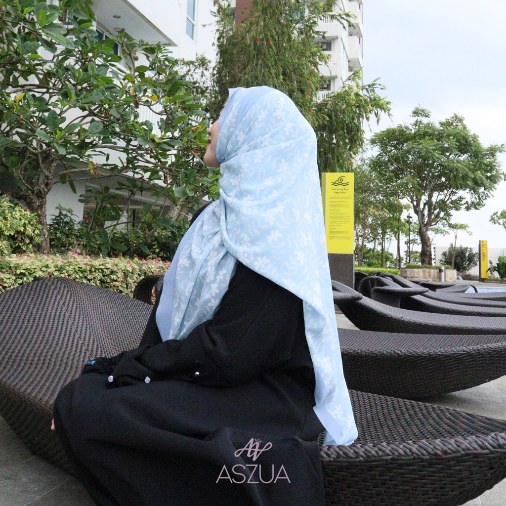 ASZUA by Alsyahra Exclusive - Pashmina Dalia Cerruti Import Premium