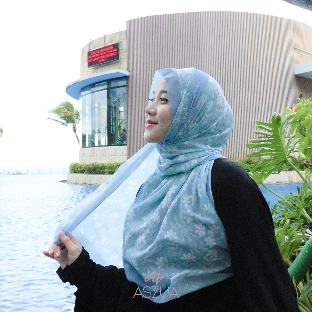 ASZUA by Alsyahra Exclusive - Pashmina Dalia Cerruti Import Premium