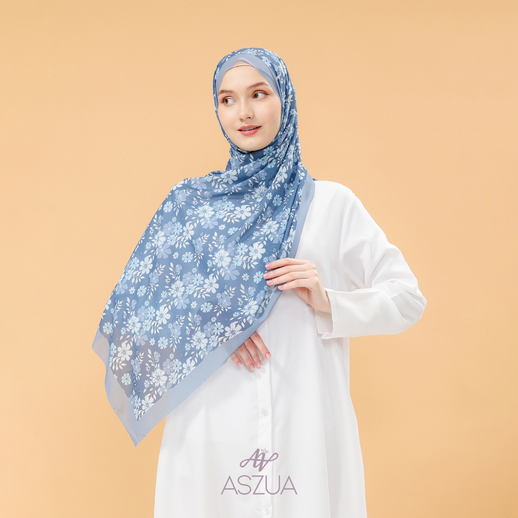 ASZUA by Alsyahra Exclusive - Pashmina Jamilah Cerruti Import Premium