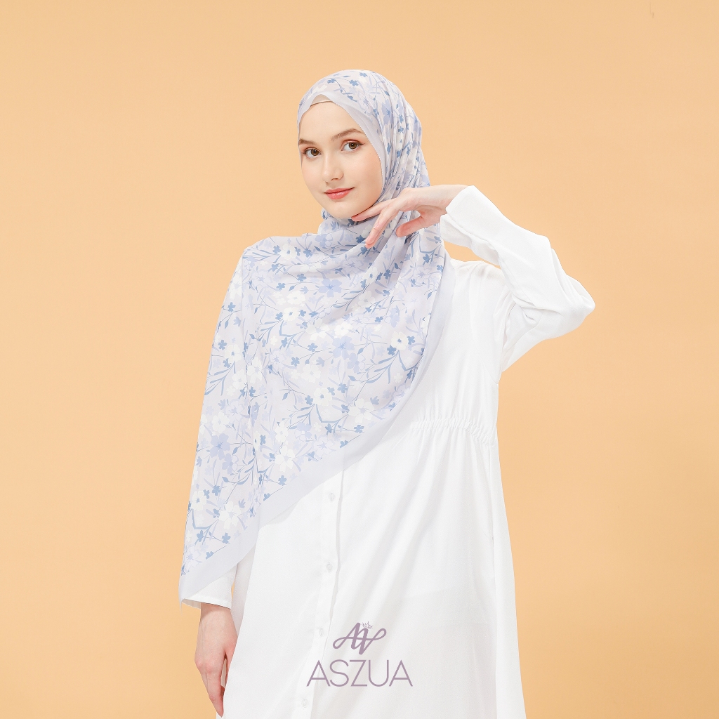 ASZUA by Alsyahra Exclusive - Pashmina Humaira Cerruti Import Premium