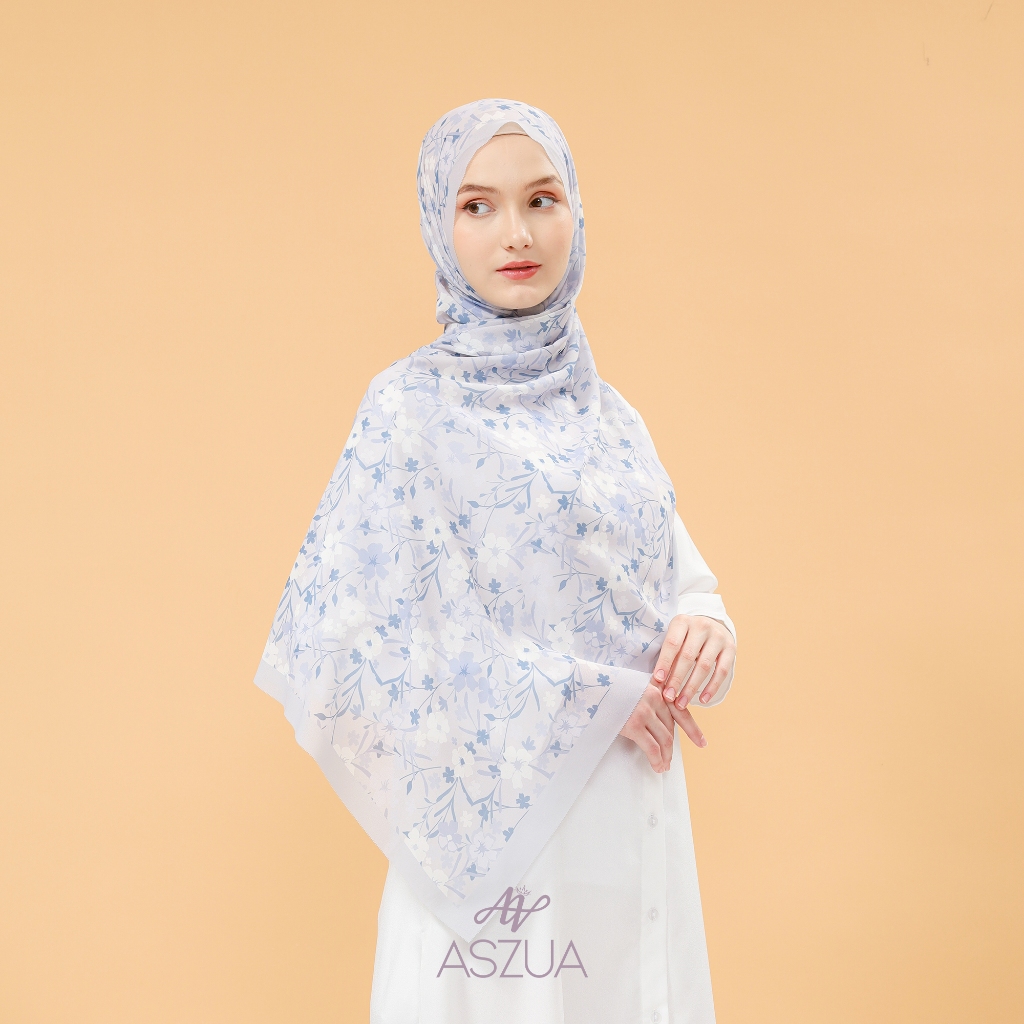 ASZUA by Alsyahra Exclusive - Pashmina Humaira Cerruti Import Premium