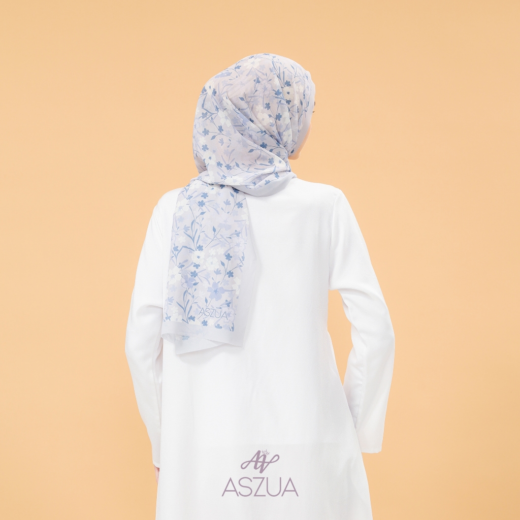 ASZUA by Alsyahra Exclusive - Pashmina Humaira Cerruti Import Premium