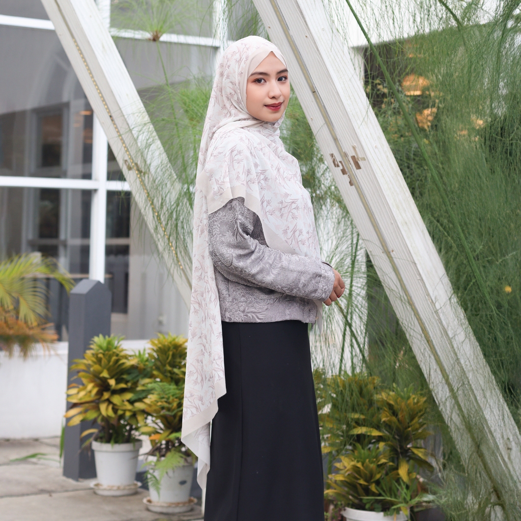 ASZUA by Alsyahra Exclusive - Pashmina Nailah Cerruti Import Premium