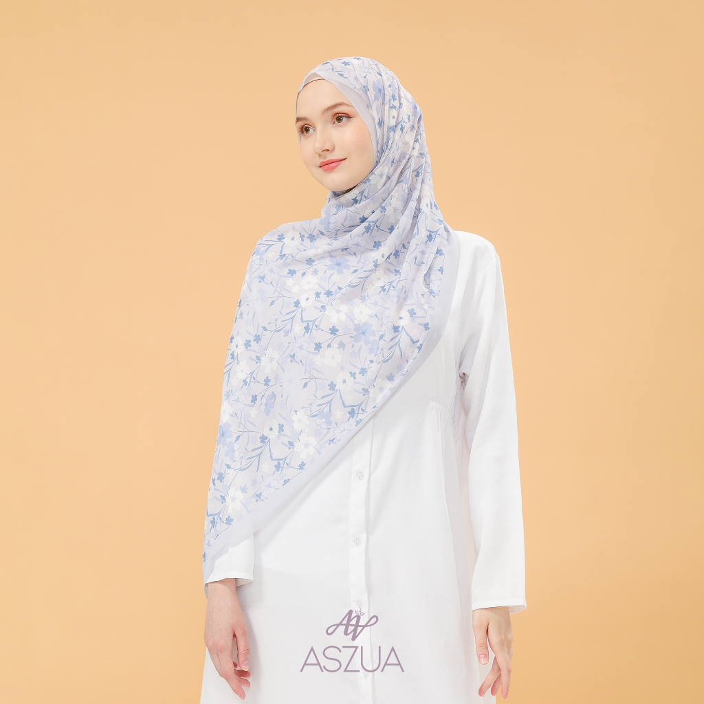 ASZUA by Alsyahra Exclusive - Pashmina Humaira Cerruti Import Premium