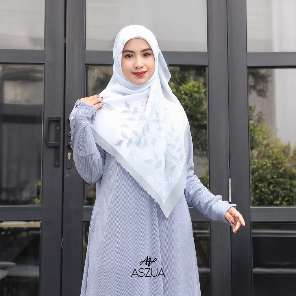 ASZUA by Alsyahra Exclusive - Scarf Hindun Hijab Square Import Premium