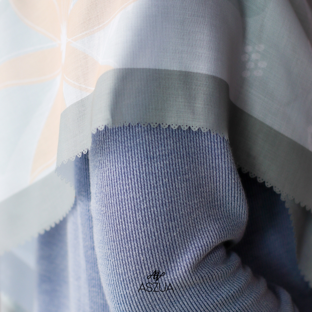 ASZUA by Alsyahra Exclusive - Scarf Hindun Hijab Square Import Premium