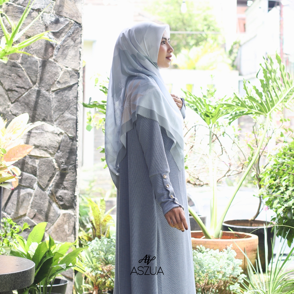 ASZUA by Alsyahra Exclusive - Scarf Hindun Hijab Square Import Premium