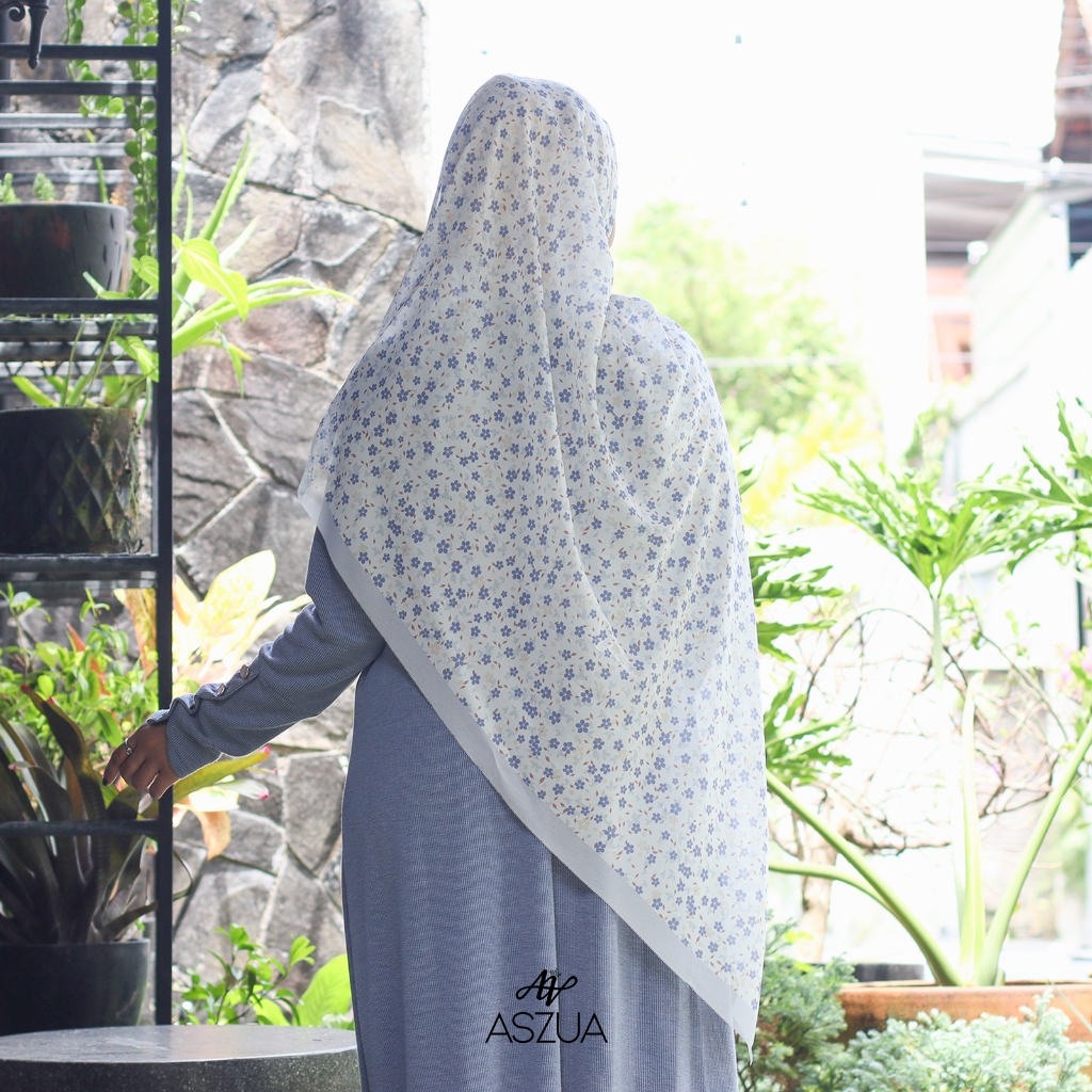 ASZUA by Alsyahra Exclusive - Pashmina Shawalia Cerruti Import Premium