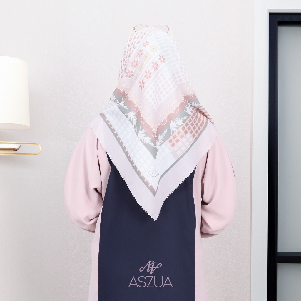 ASZUA by Alsyahra Exclusive Scarf Zahira Hijab Square Import Premium