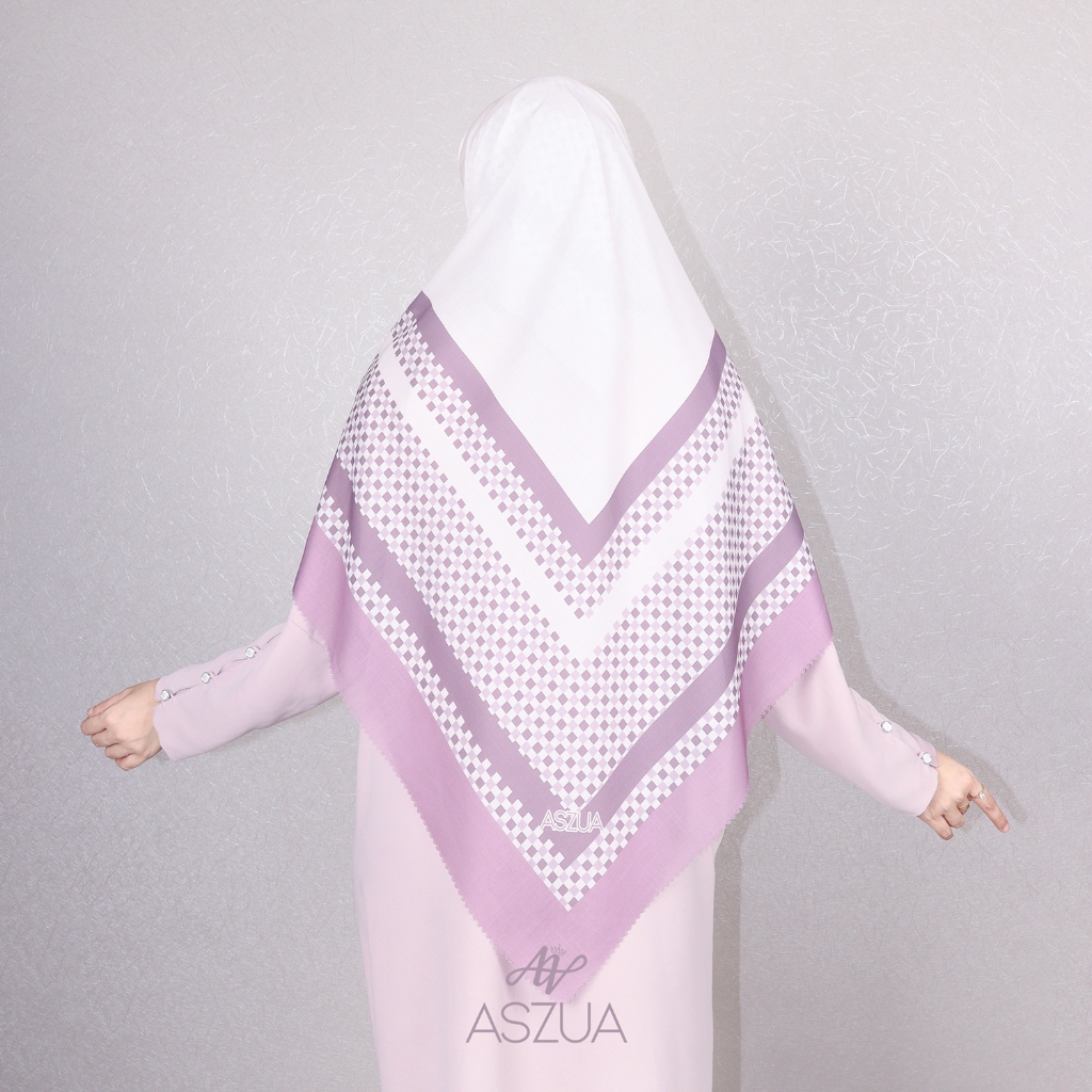 ASZUA by Alsyahra Exclusive - Scarf Hijaz Hijab Square Import Premium