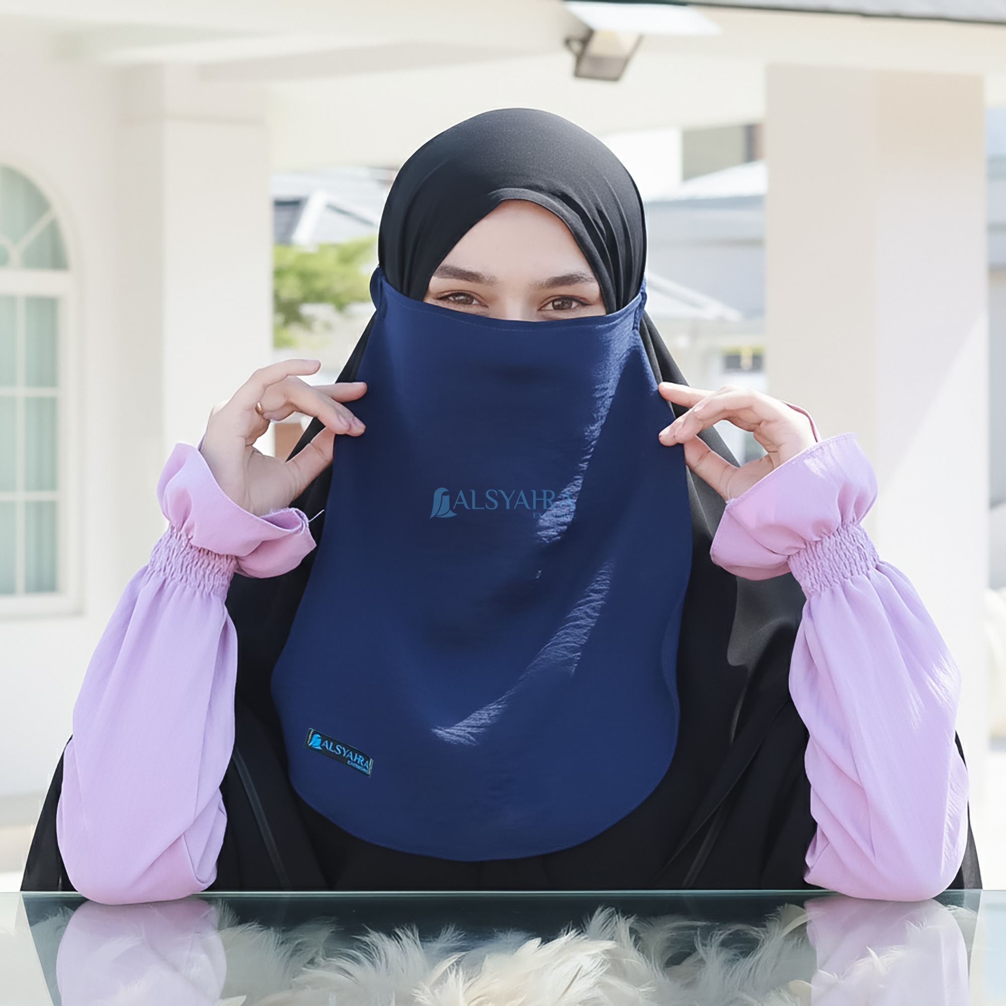 Alsyahra Exclusive - Cadar Karet Wrinkle Kerut Crinkle Airflow Premium