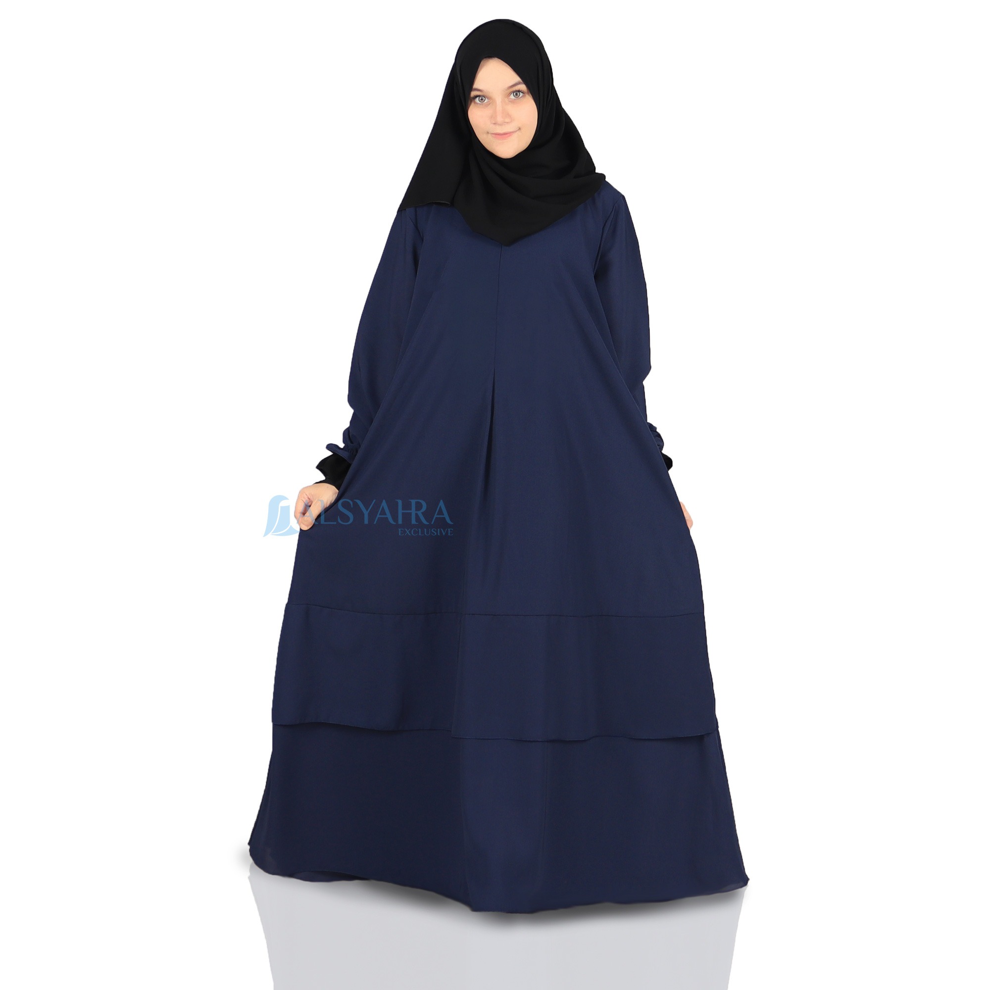 Alsyahra Exclusive - Abaya Gamis Syari Salamah WF Premium
