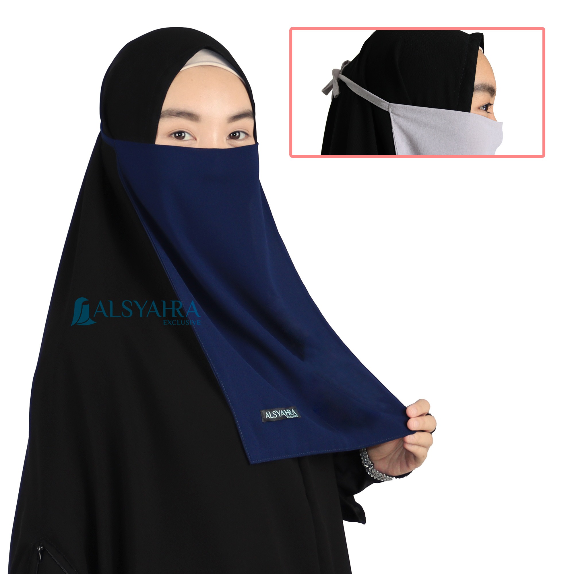 Alsyahra Exclusive - Cadar Tali Sifon Cerruti Premium