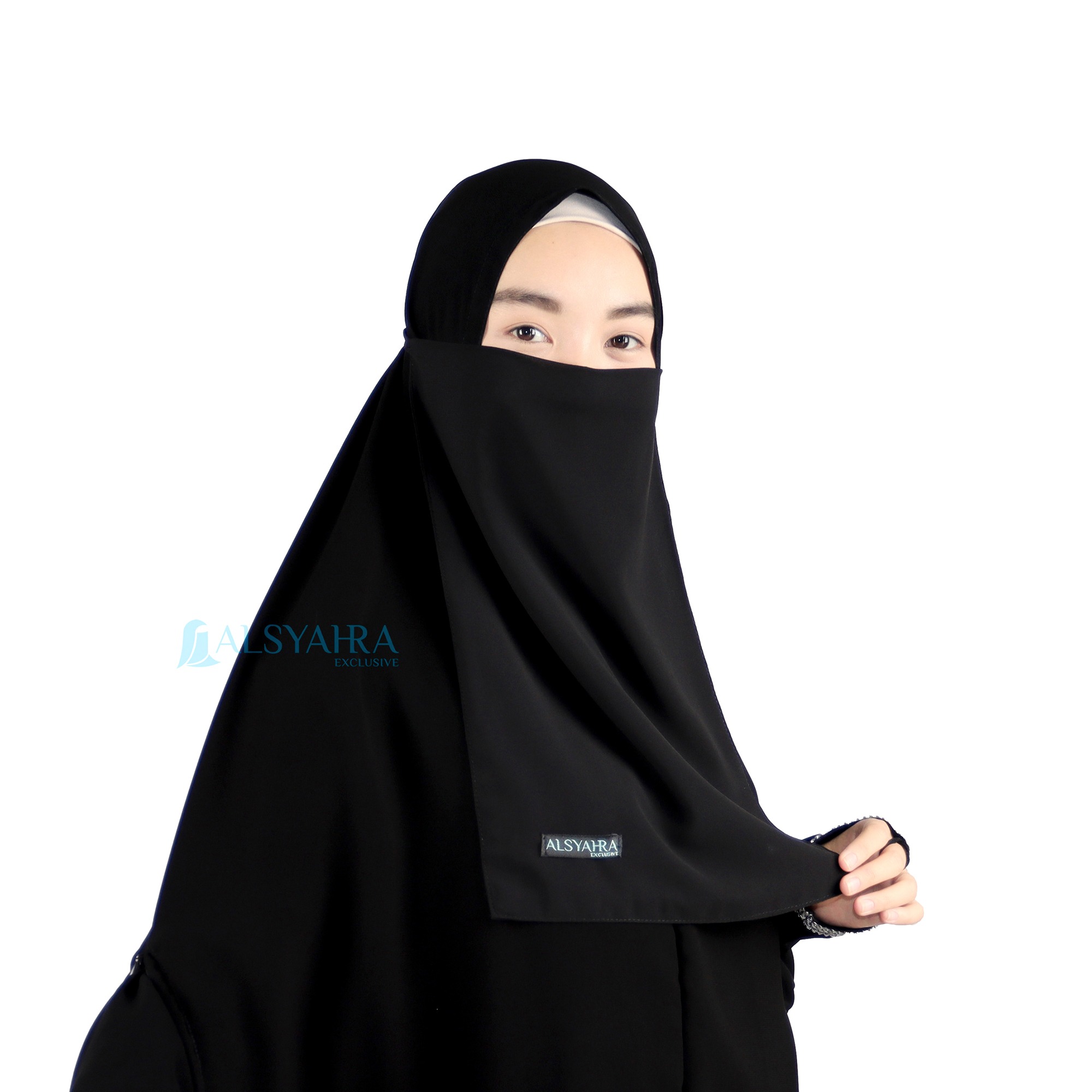 Alsyahra Exclusive - Cadar Tali Sifon Cerruti Premium