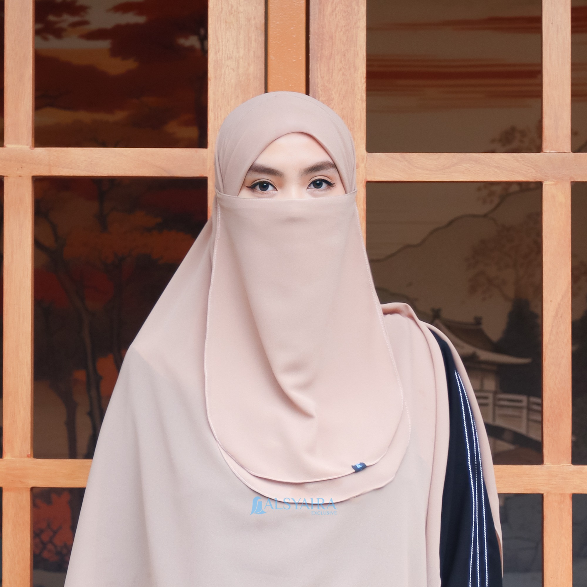 Alsyahra Exclusive - Cadar Tali 2 Layer New Label Sifon Cerruti Premium