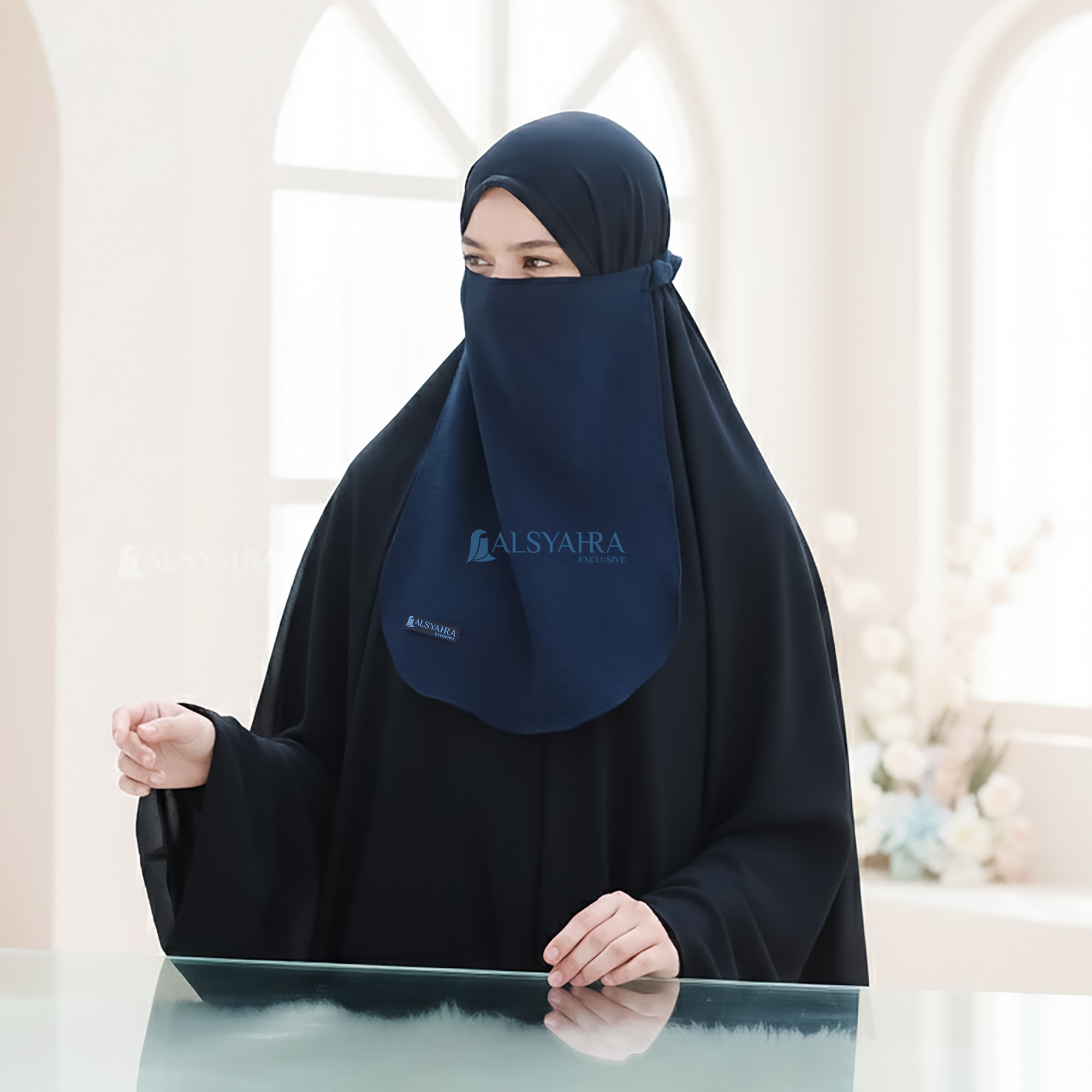 Alsyahra Exclusive - Cadar Karet Wrinkle Kerut Crinkle Airflow Premium