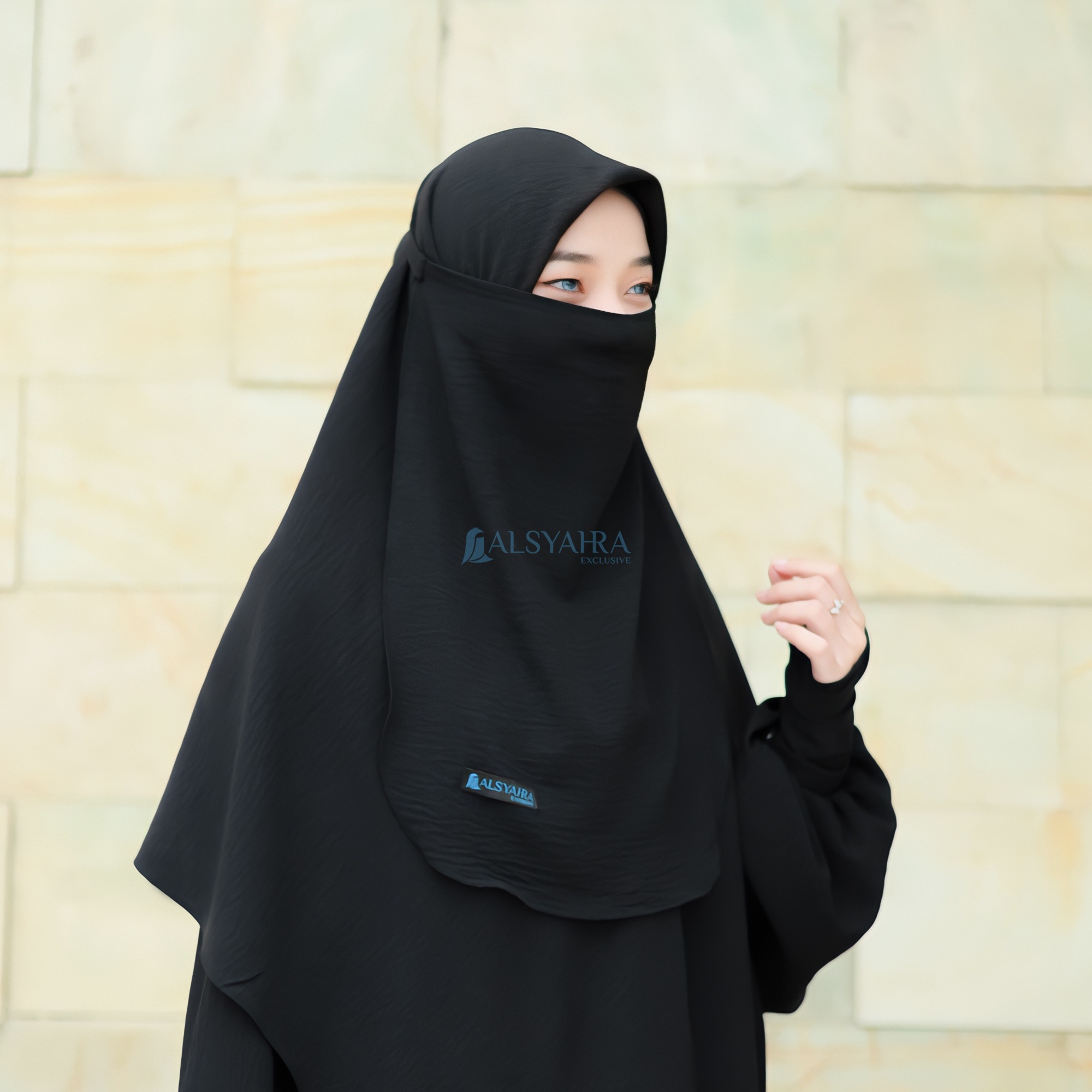 Alsyahra Exclusive - Cadar Tali Crinkle Airflow Premium