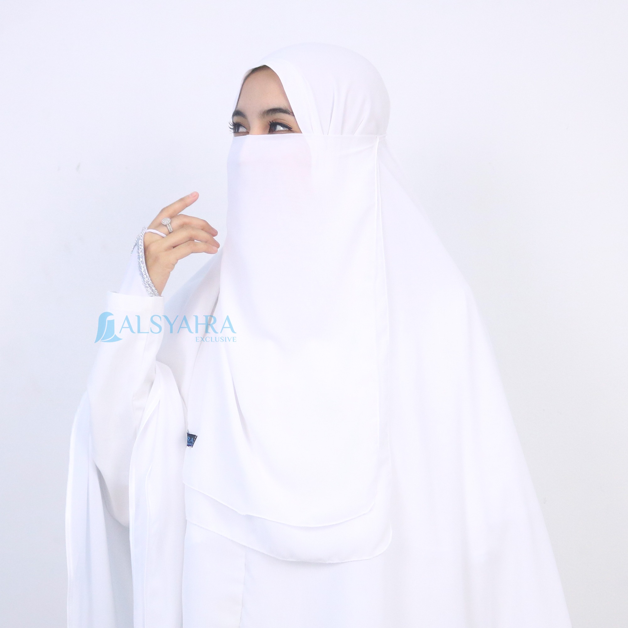 Alsyahra Exclusive - Cadar Tali Walimah 2 Layer Sifon Cerruti Premium