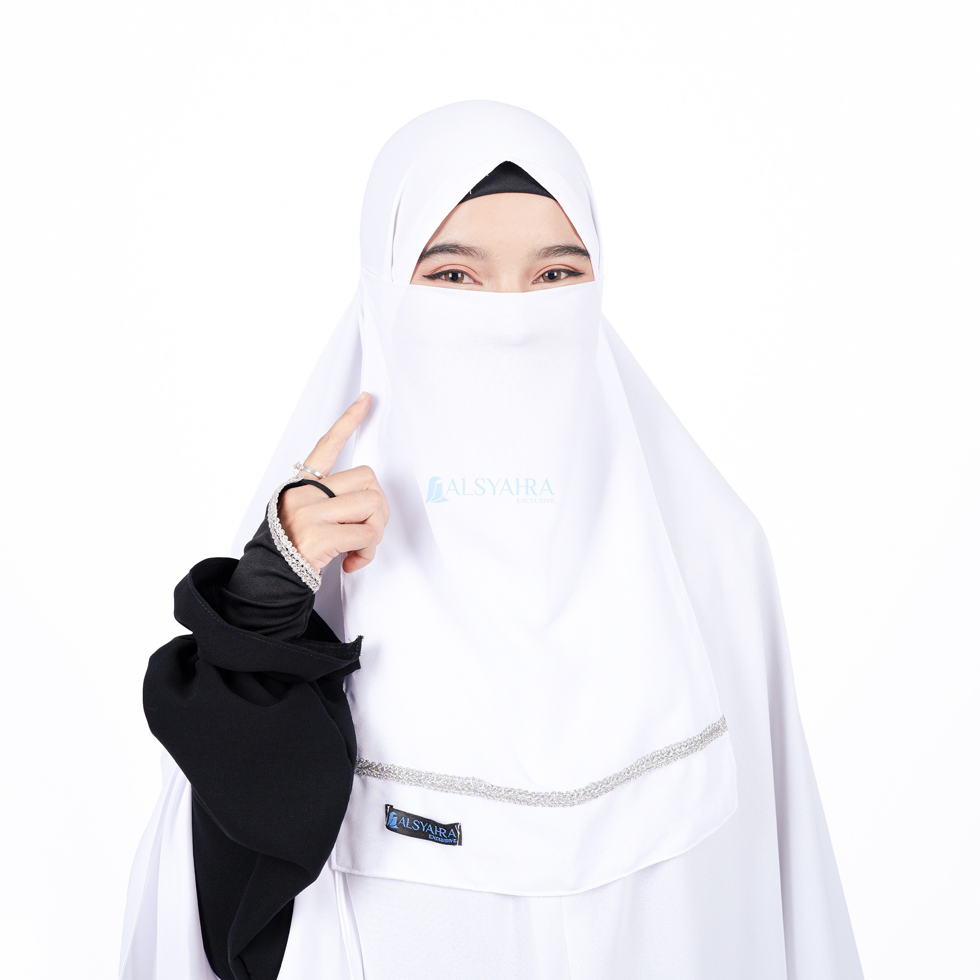 Alsyahra Exclusive - Cadar Tali Walimah Umroh Zahrah Sifon Cerruti Premium