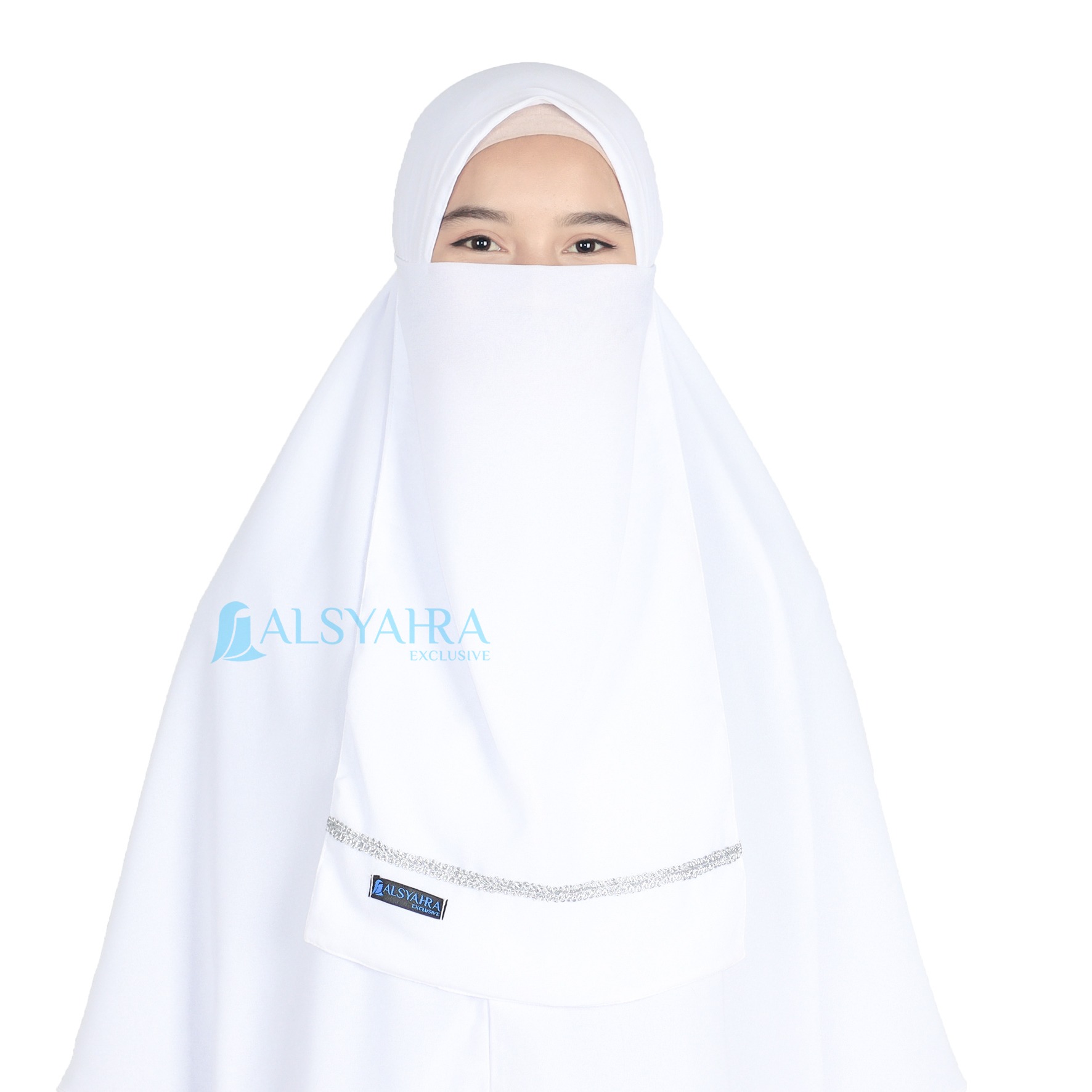 Alsyahra Exclusive - Cadar Tali Walimah Umroh Zahrah Sifon Cerruti Premium