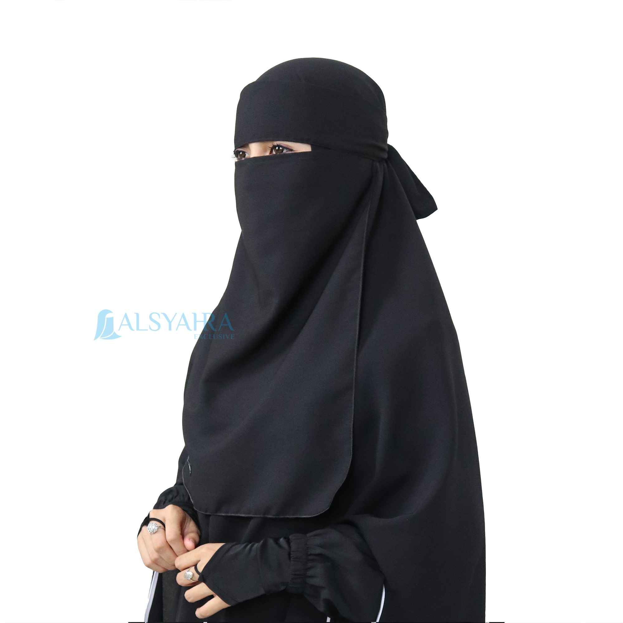 Alsyahra Exclusive - Niqab Bandana Basic WF Premium