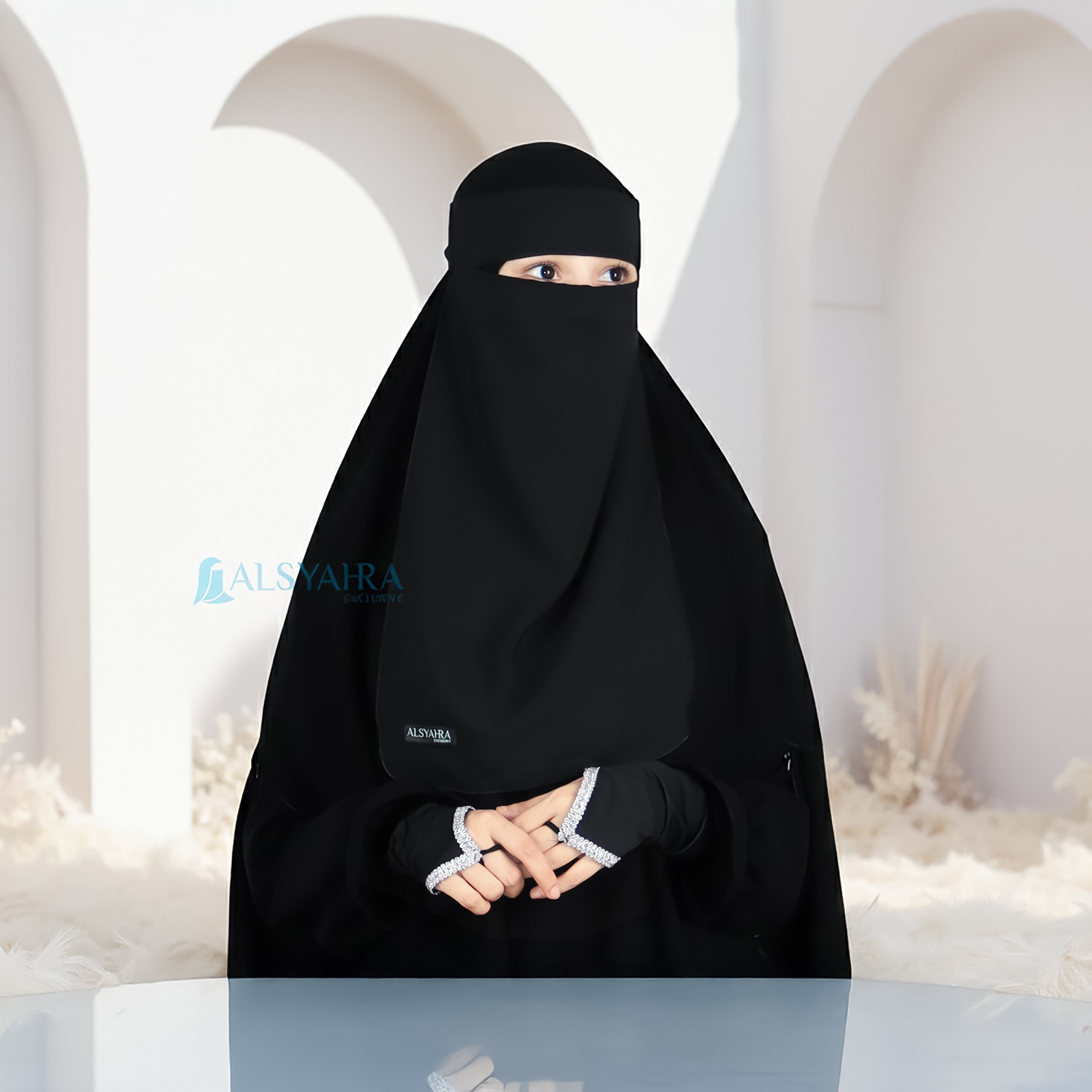 Alsyahra Exclusive - Niqab Bandana Basic WF Premium