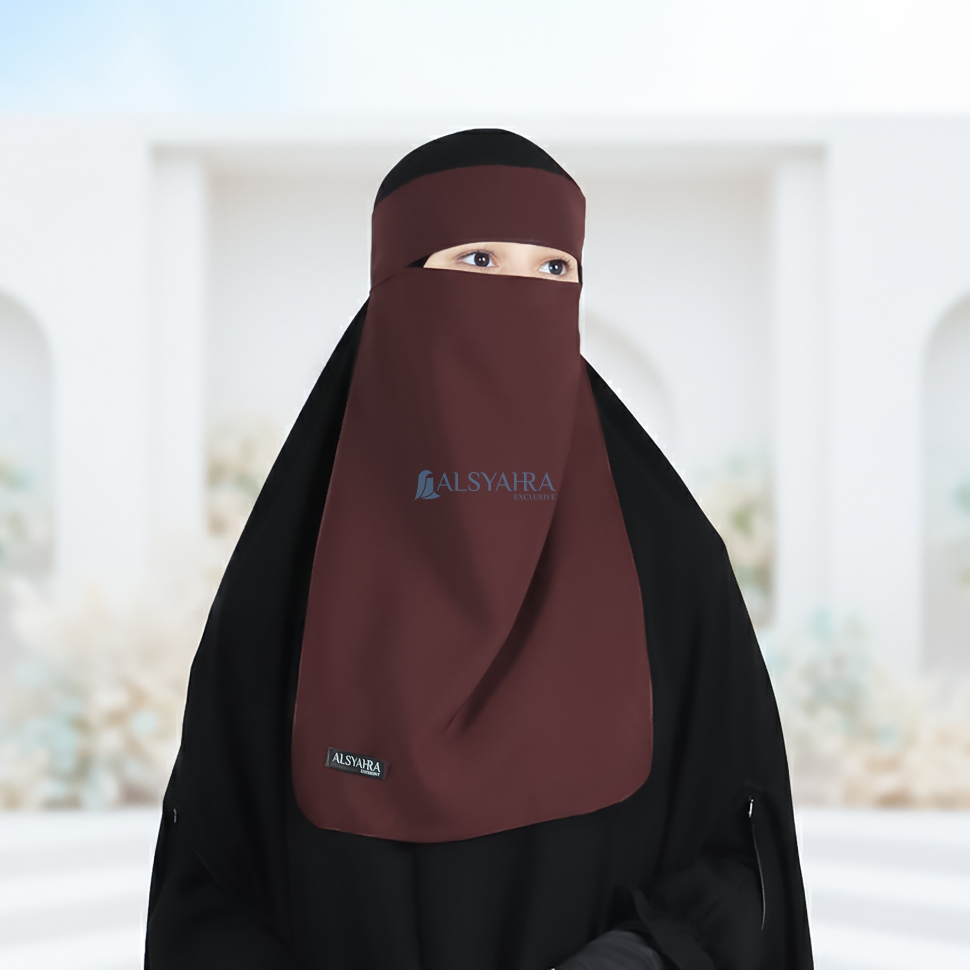Alsyahra Exclusive - Niqab Bandana Basic WF Premium