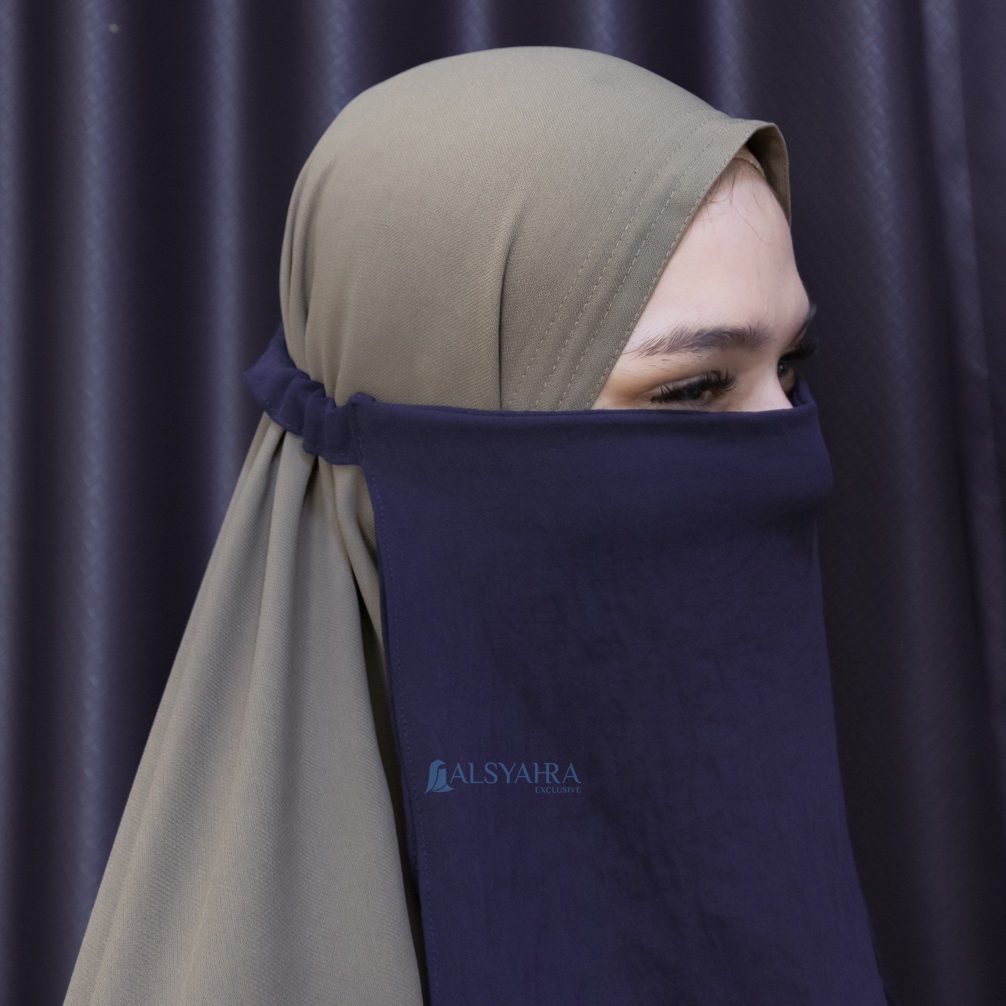 Alsyahra Exclusive - Cadar Karet Wrinkle Kerut 2 Layer Crinkle Airflow Premium