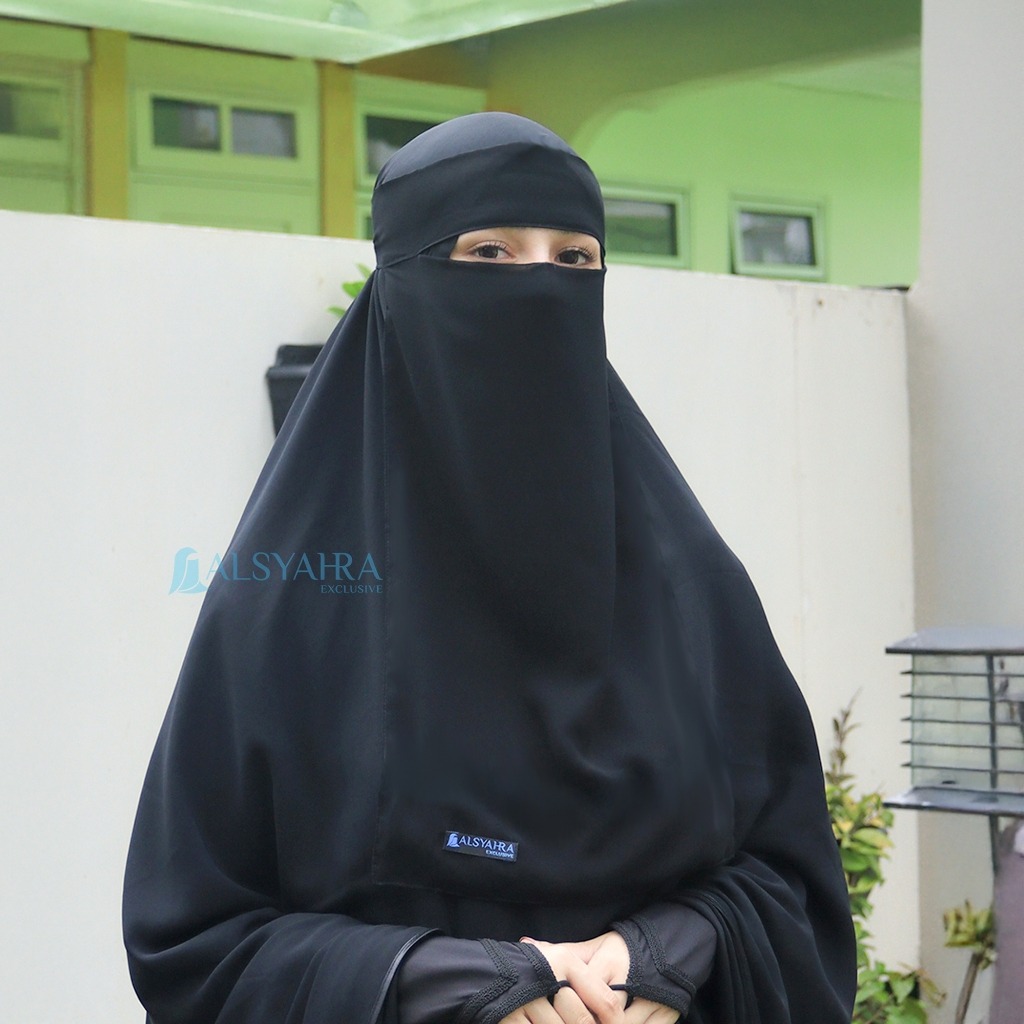 Alsyahra Exclusive - Niqab Bandana Basic Sifon Cerruti Premium