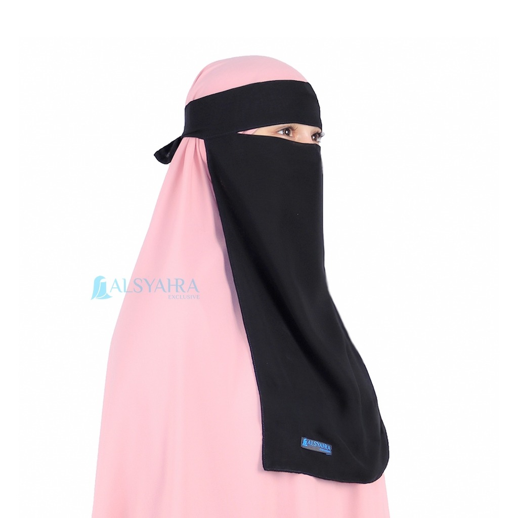Alsyahra Exclusive - Niqab Bandana Basic Sifon Cerruti Premium