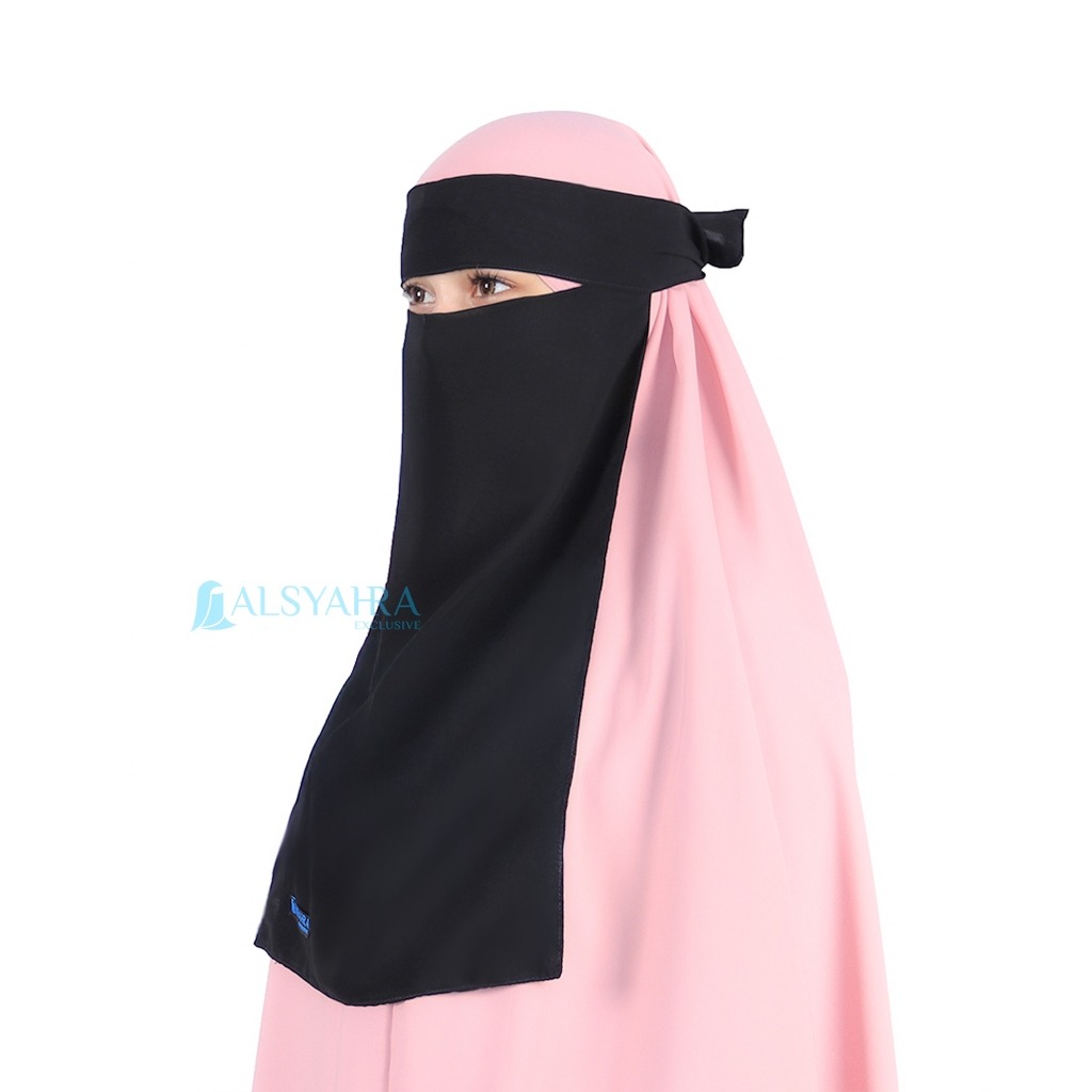 Alsyahra Exclusive - Niqab Bandana Basic Sifon Cerruti Premium