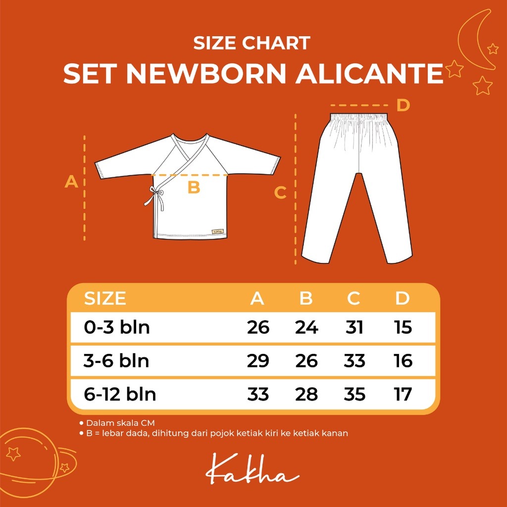 Alicante - Pajamas (0-1 Tahun) 