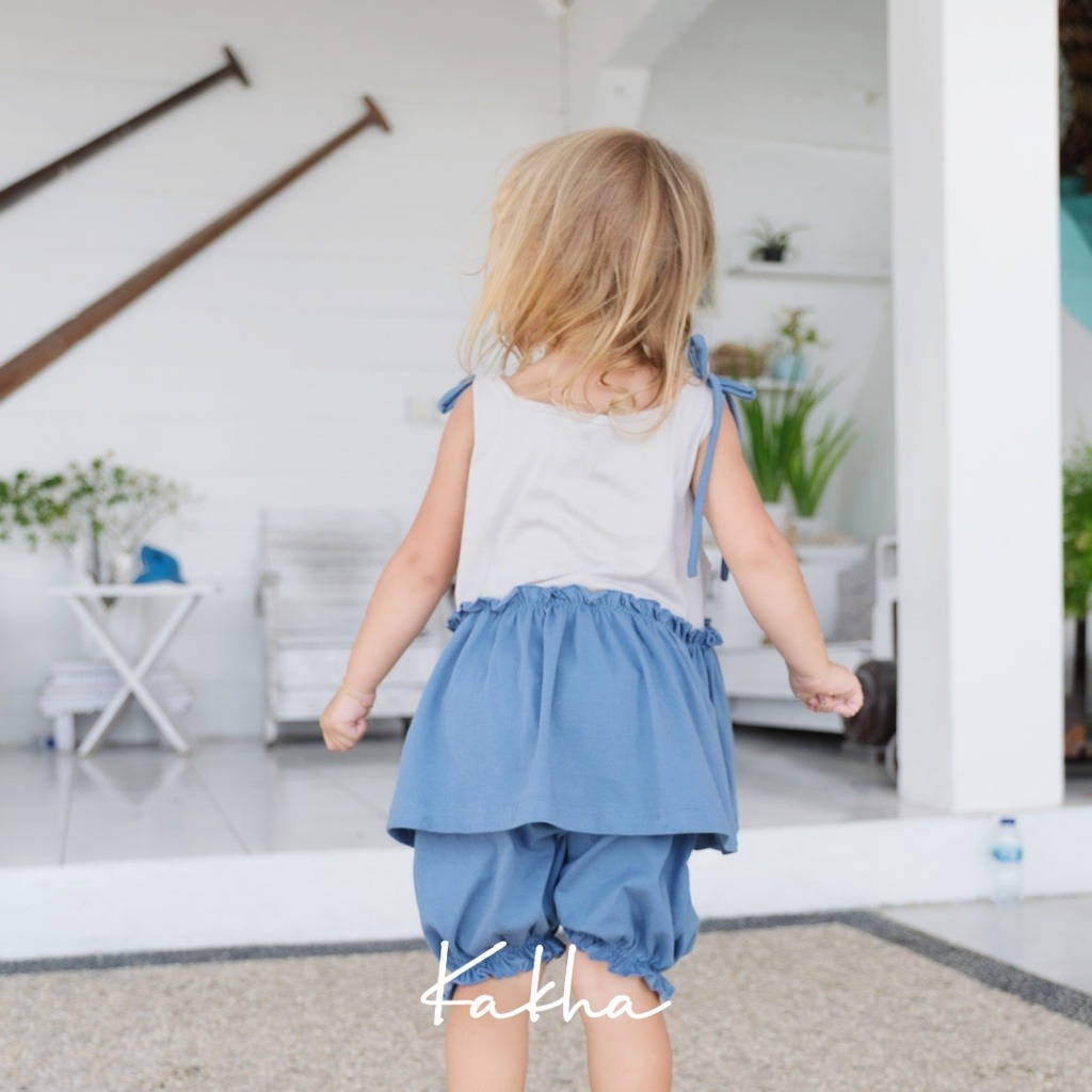 Sleeveless Ruffle - Oneset (0 - 5 Tahun)