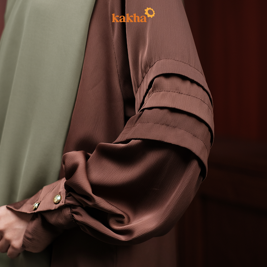 New Arrival - Chesnut Marwah Abaya