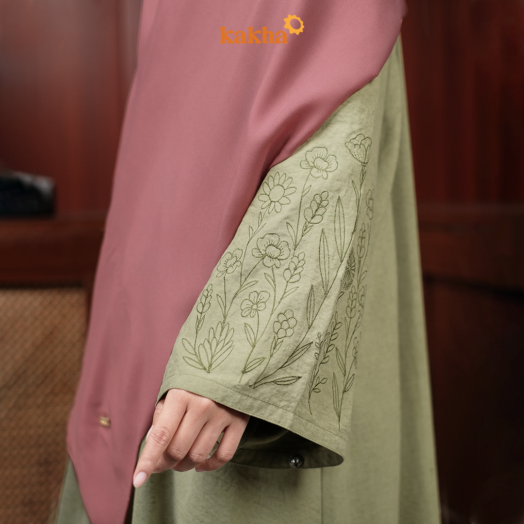 New Arrival - Olive Safa Abaya