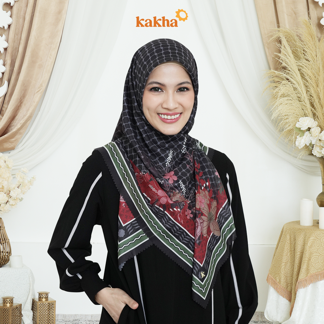 Hijab Voal Motif Gaza Series