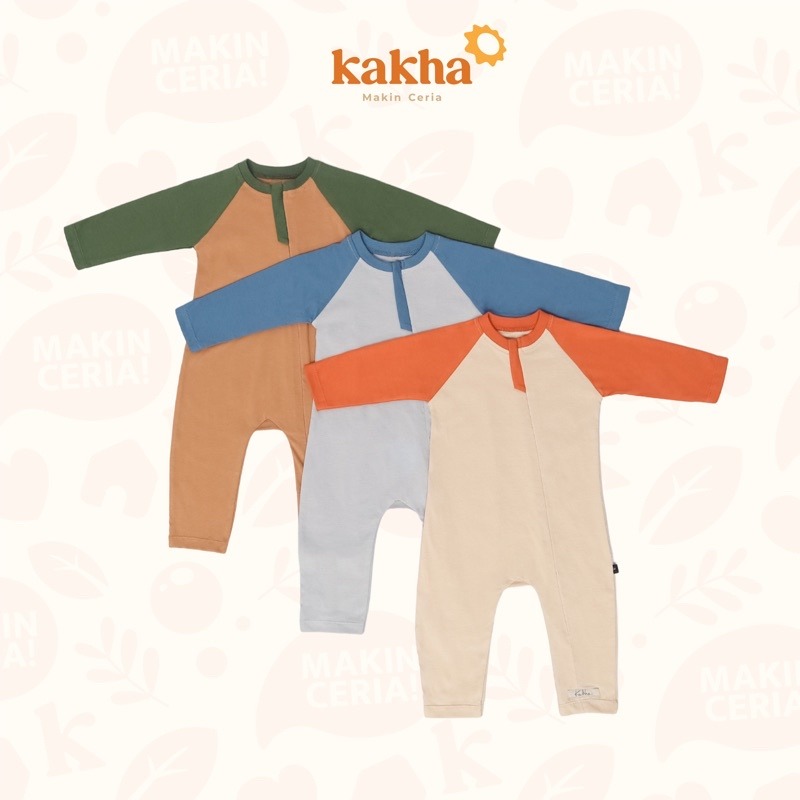 Mini Kakha- Sleepsuit Bayi Roma (0-1 tahun) SNI / Sleepsuit bayi lengan panjang / Romper bayi