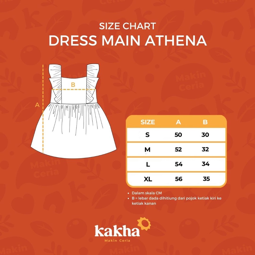 Athena - Dress (0 - 5 tahun) 